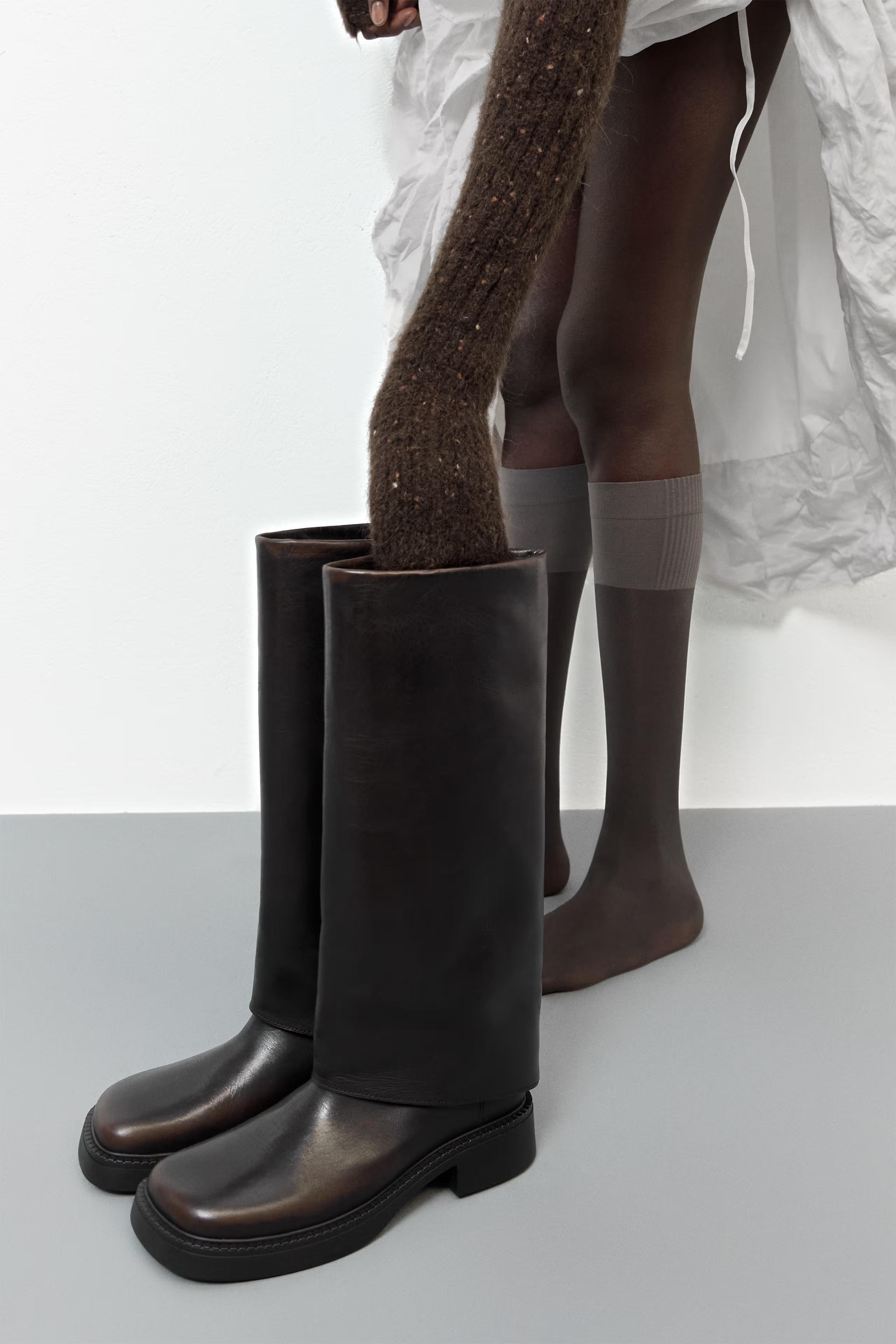 Miista Leala Boots // Brushed Brown