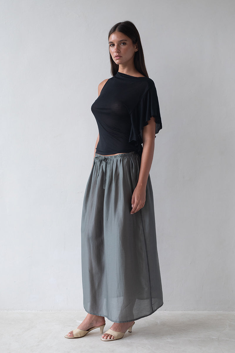 Belle Anna Zehra Top // Black