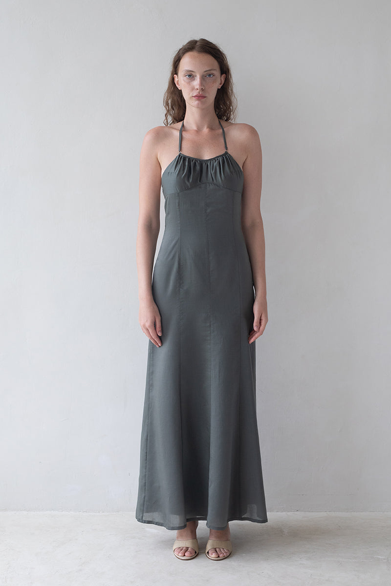 Belle Anna Flore Maxi // Evergreen