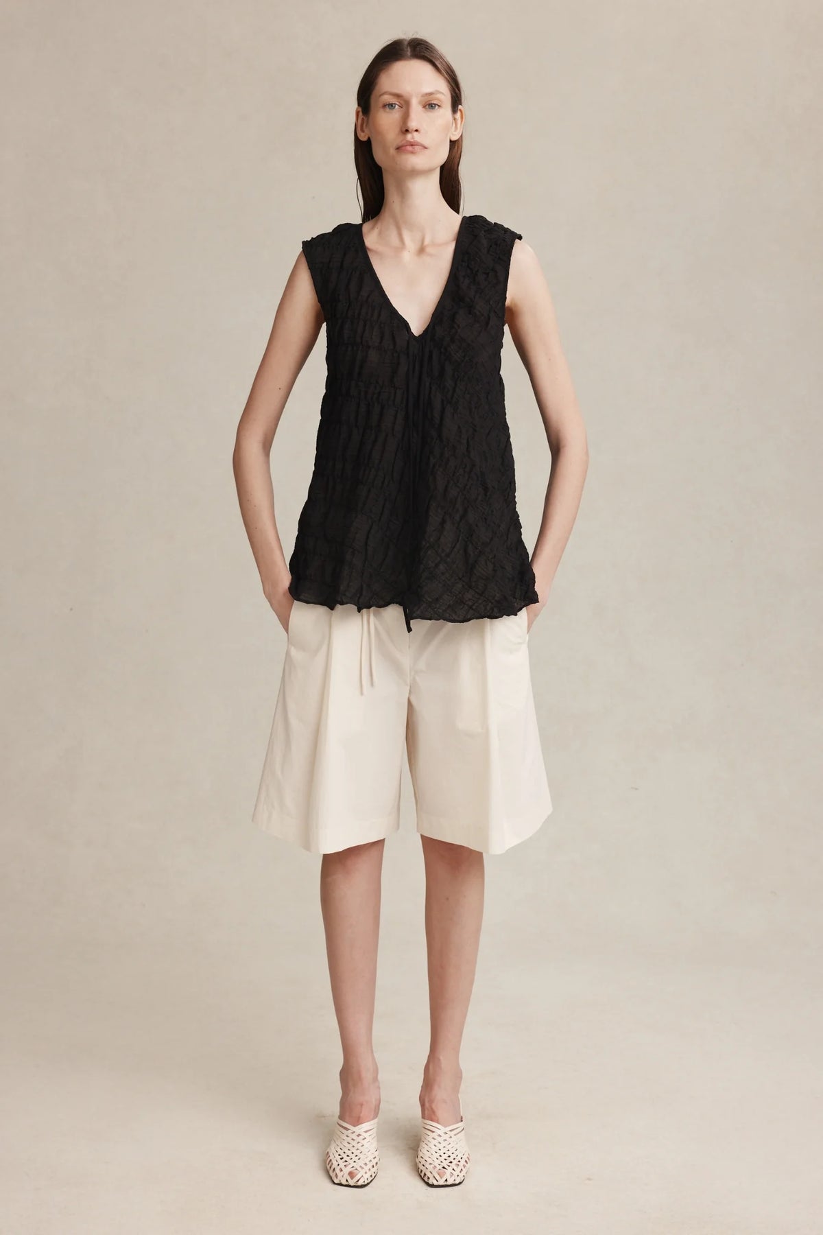 Marle Blanche Top // Black