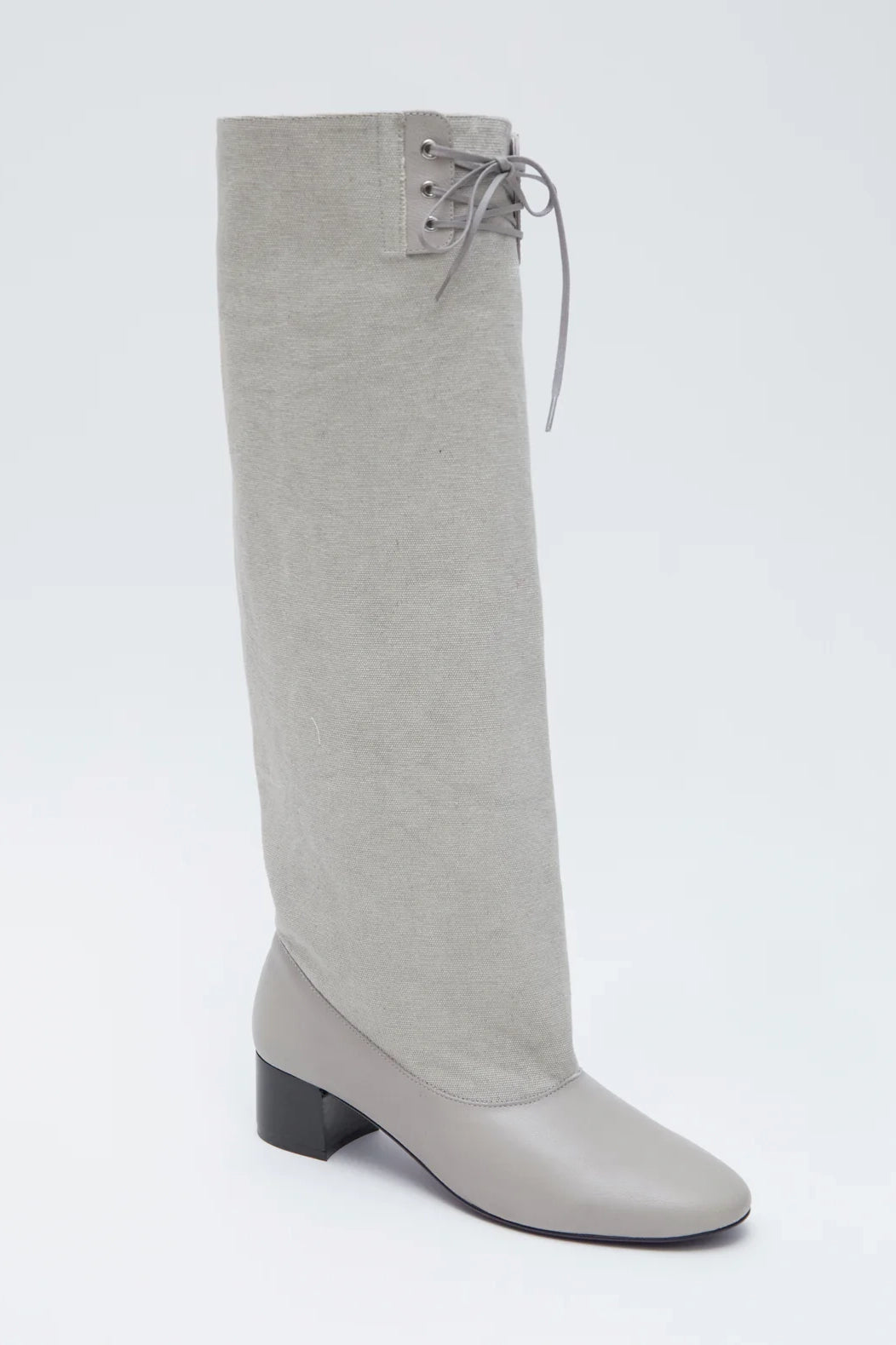 Paloma Wool Victoria Canvas Boots // Beige