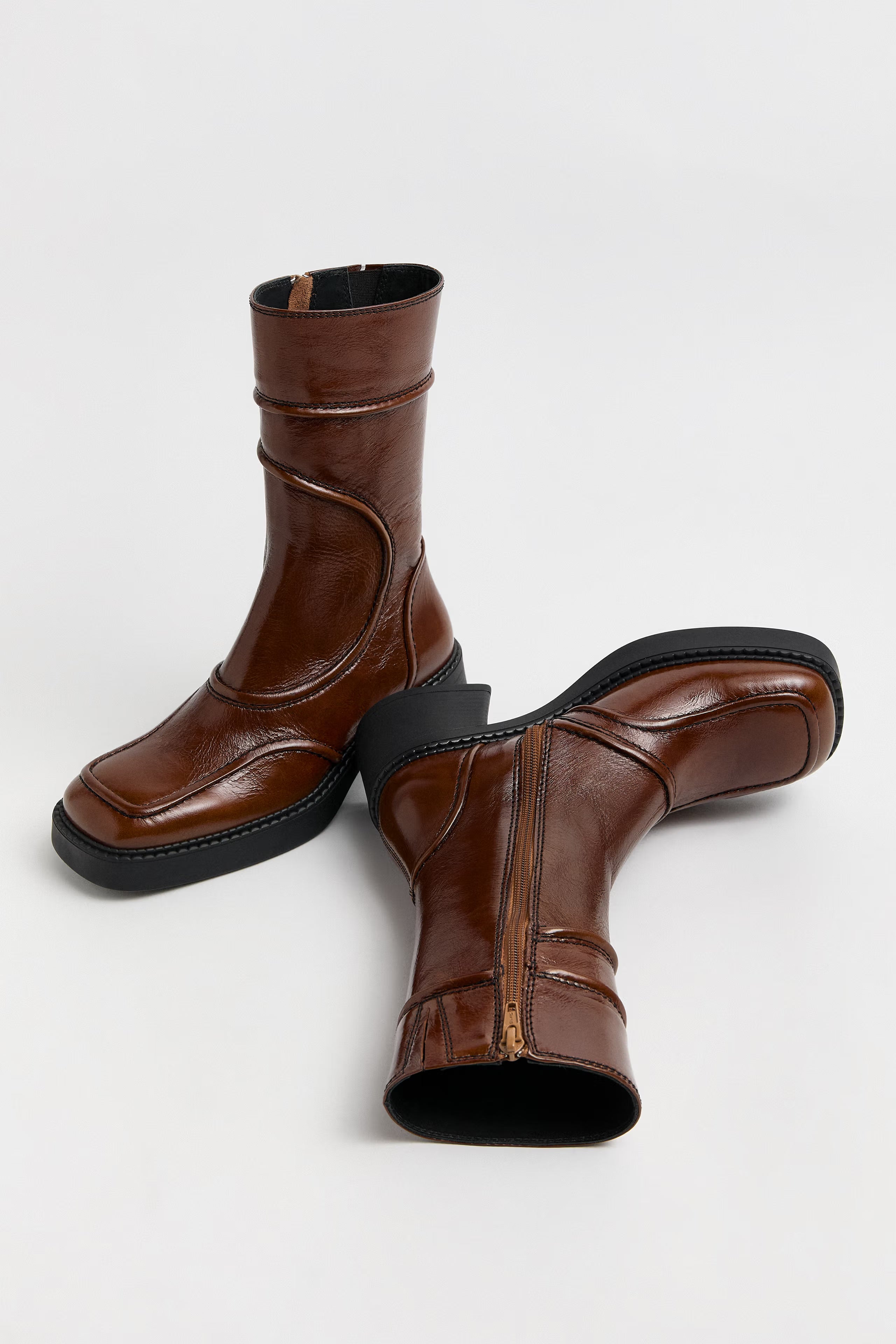 Miista Malene Ankle Boot // Tan