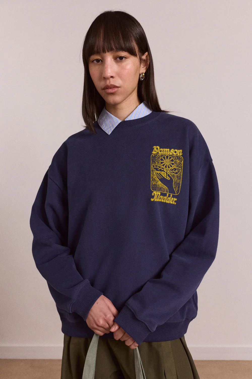 Damson Madder Daily Rituals Sweatshirt // Navy