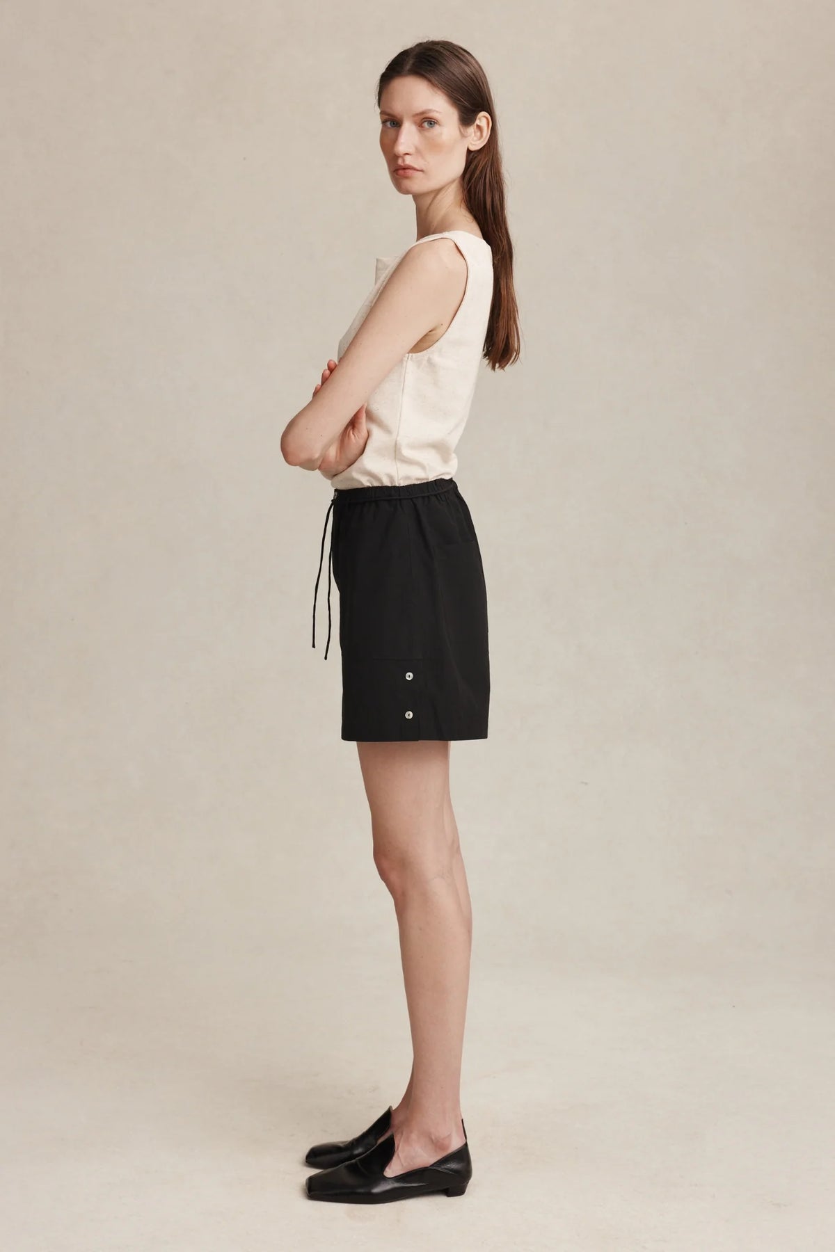 Marle Diya Short // Black