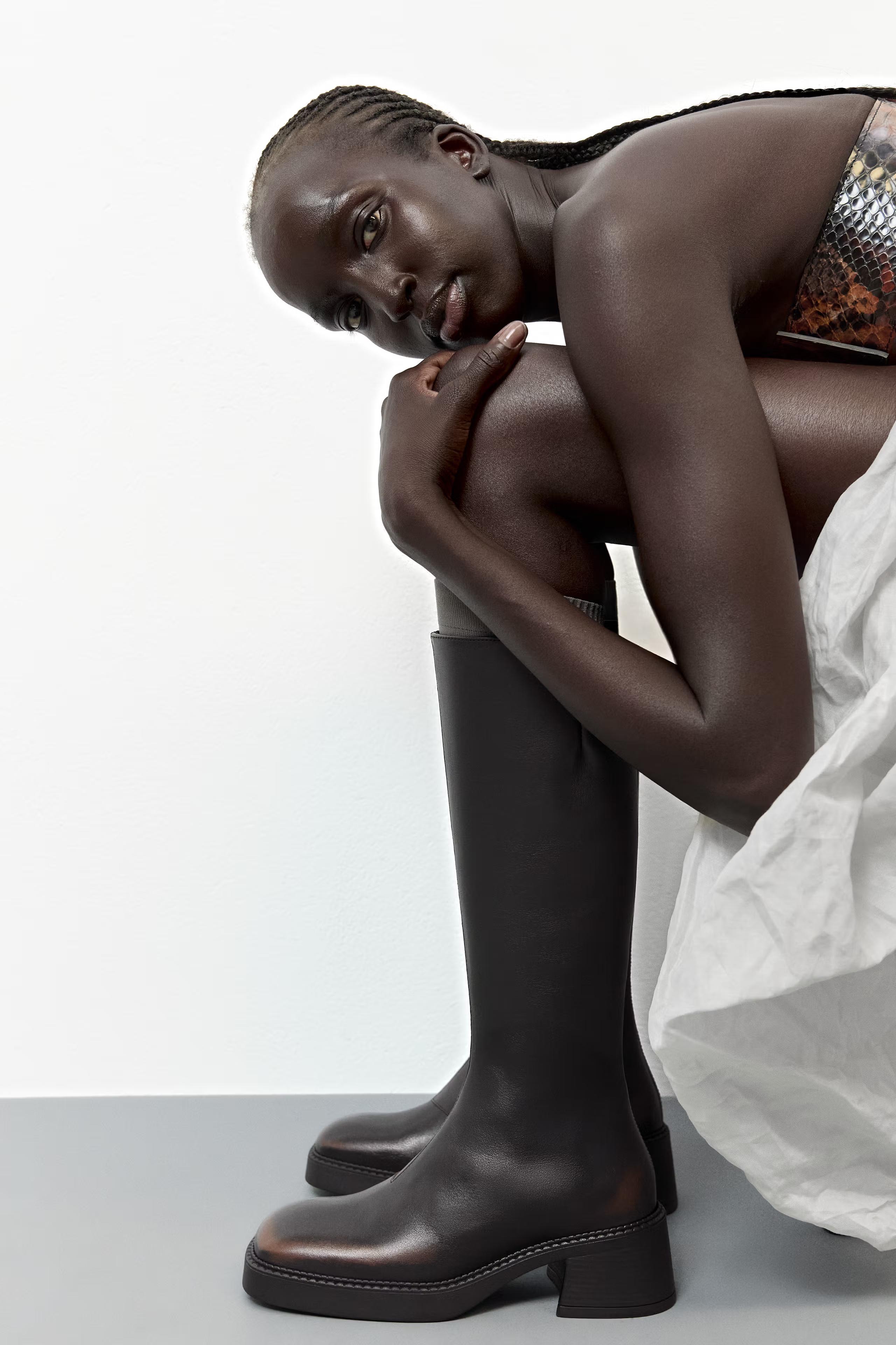 Miista Leala Boots // Brushed Brown