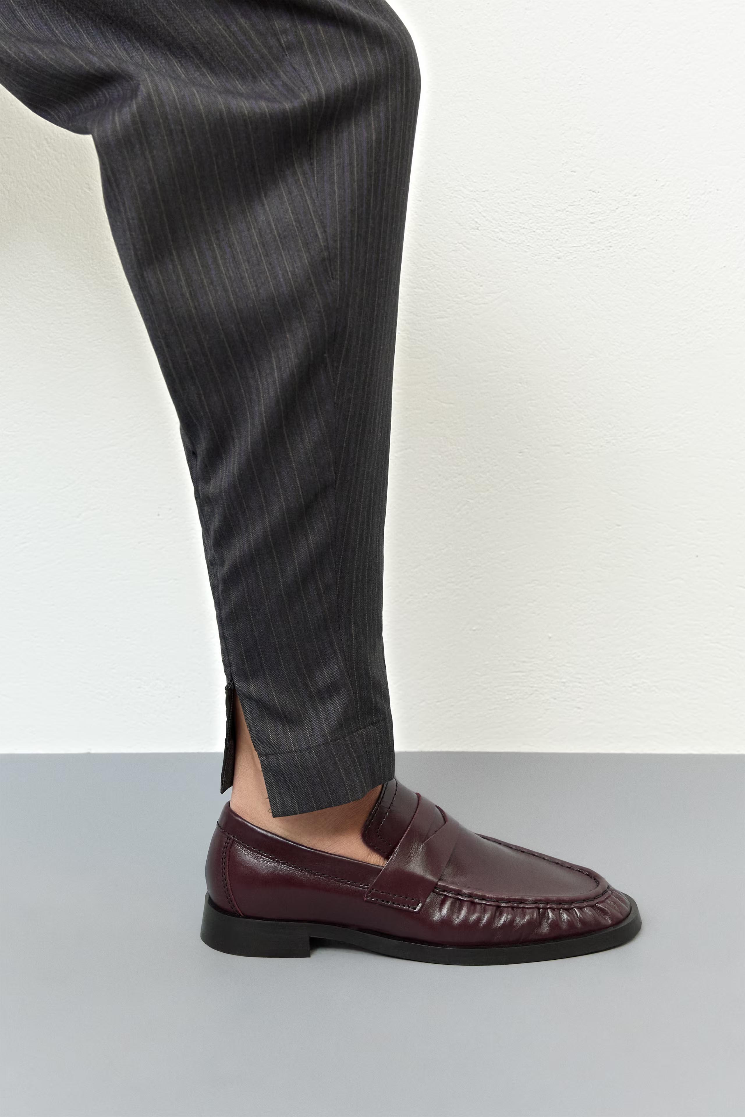 Miista Zita Moccasin Loafers // Burgundy