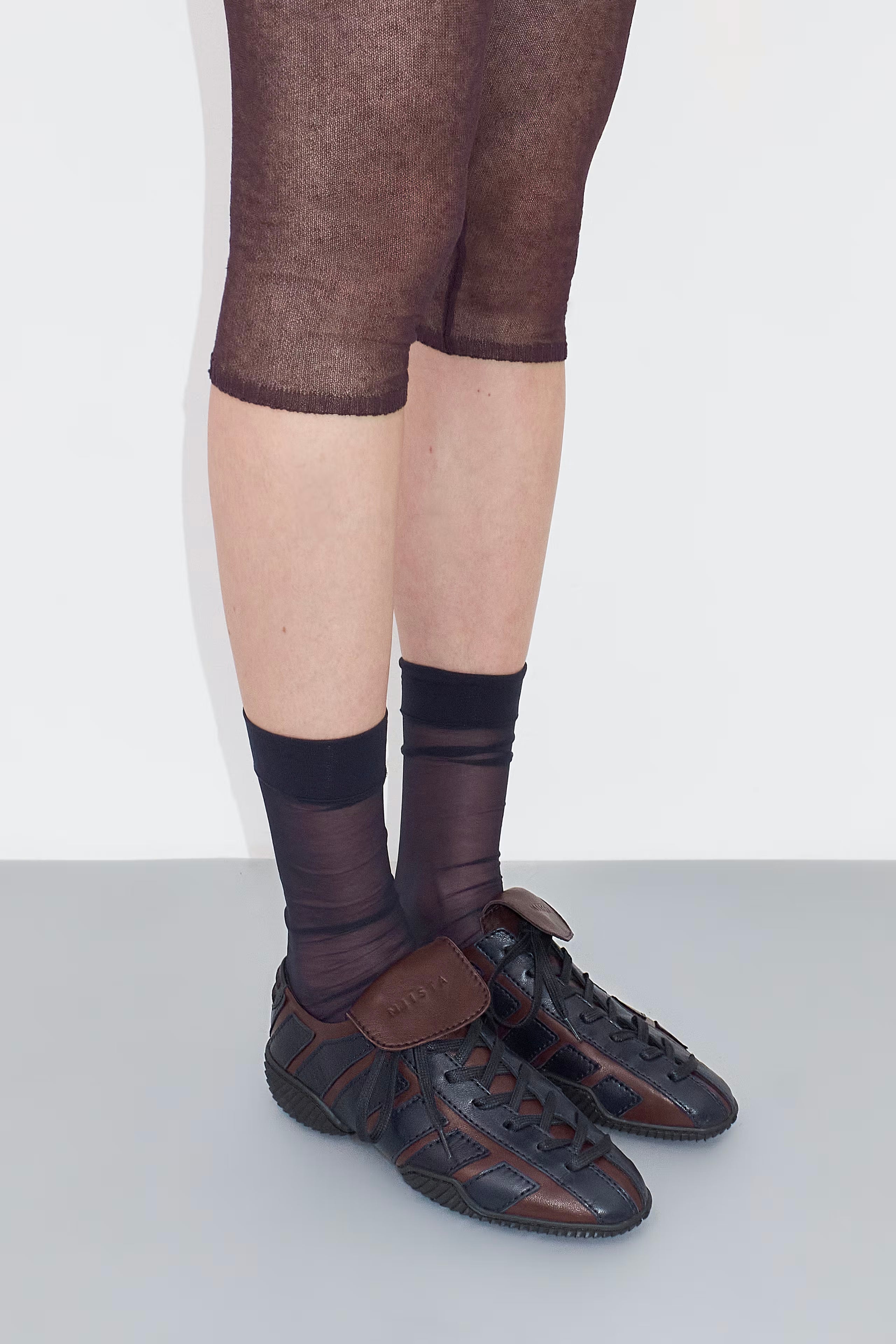 Miista Nikoletta Sneakers // Brown & Navy