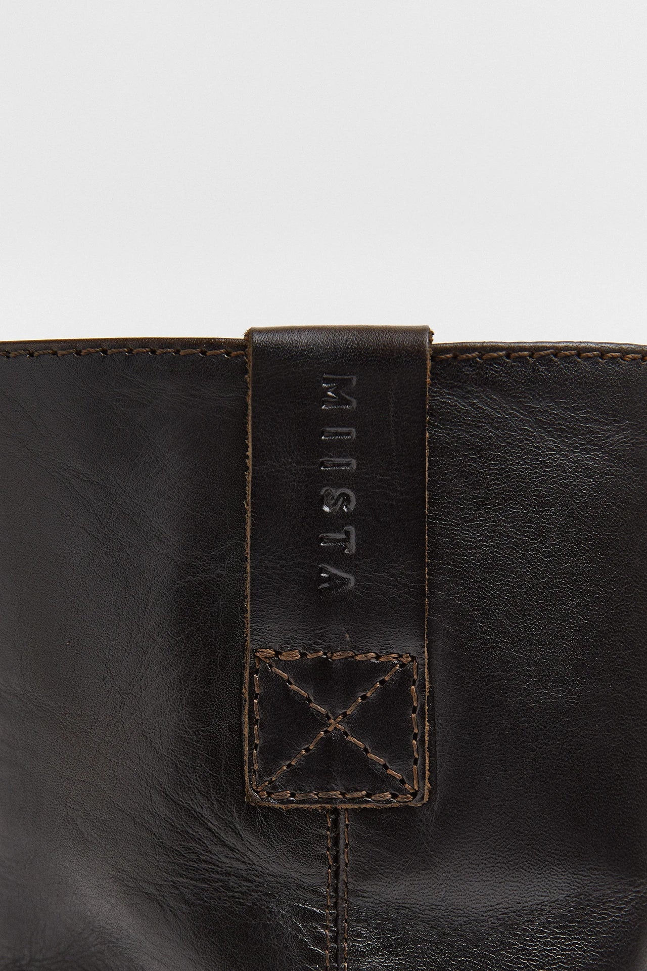 Miista Aron Raw Ankle Boots // Brown