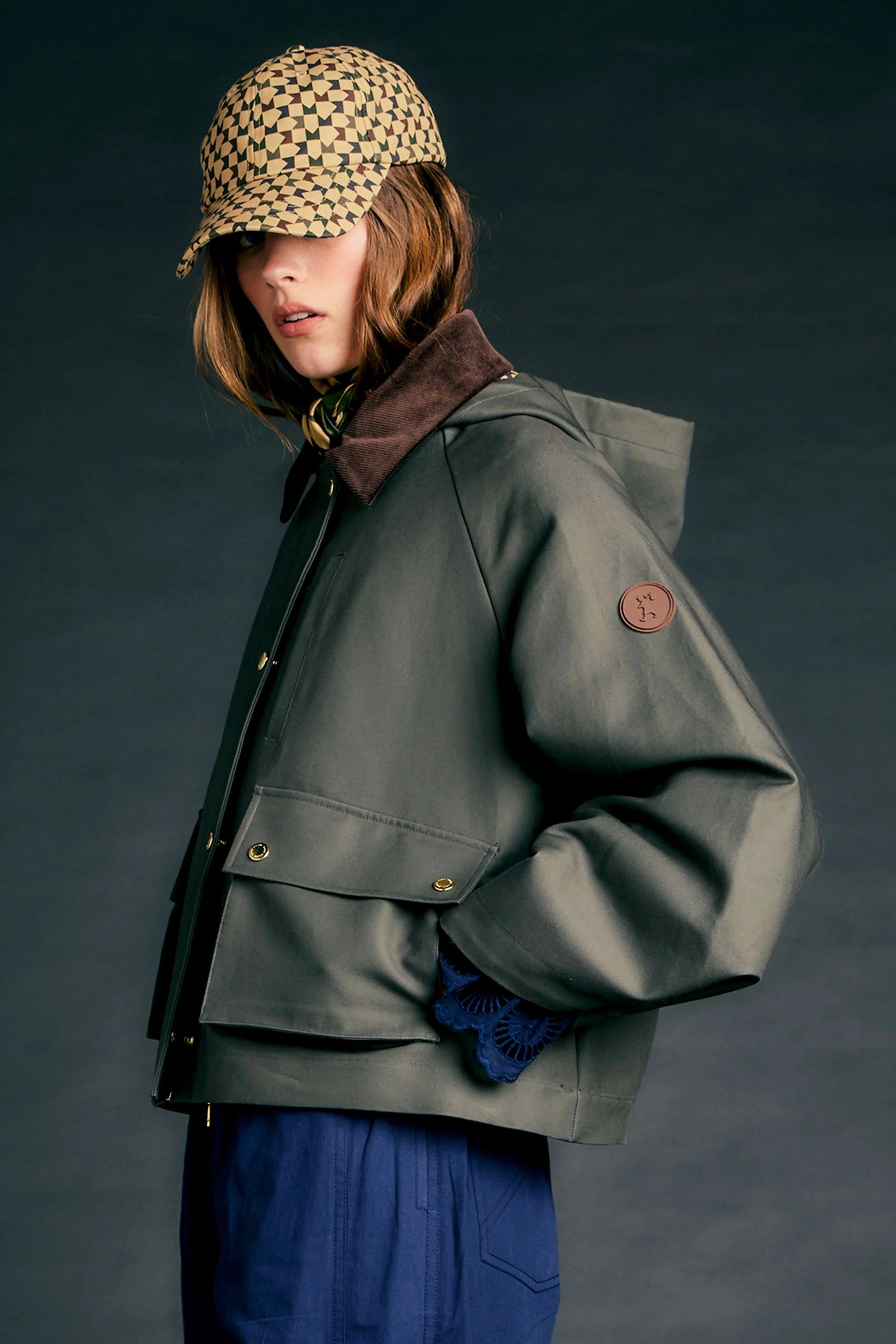 Karen Walker Overtime Jacket // Dark Olive