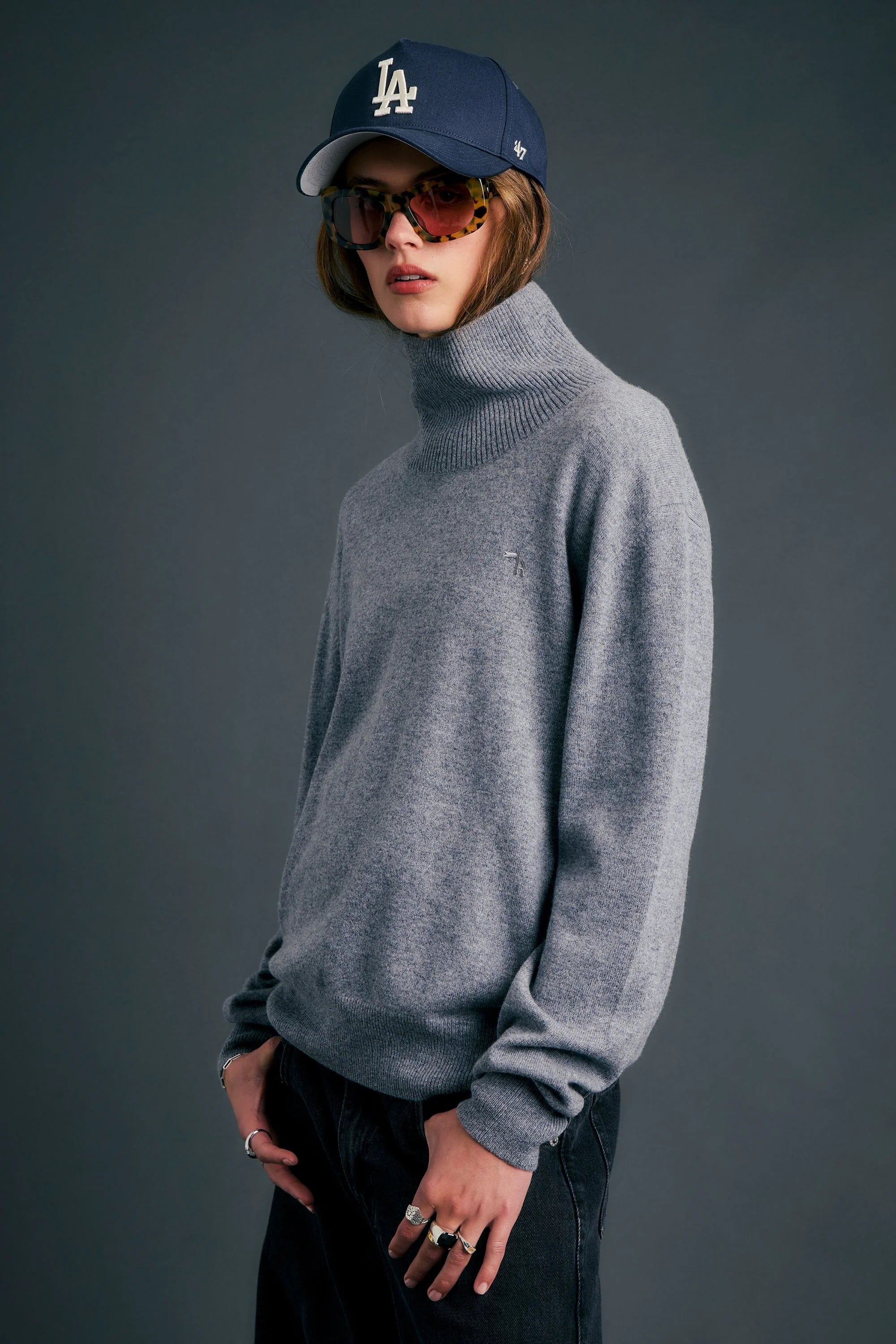 Karen Walker Margot Sweater // Grey