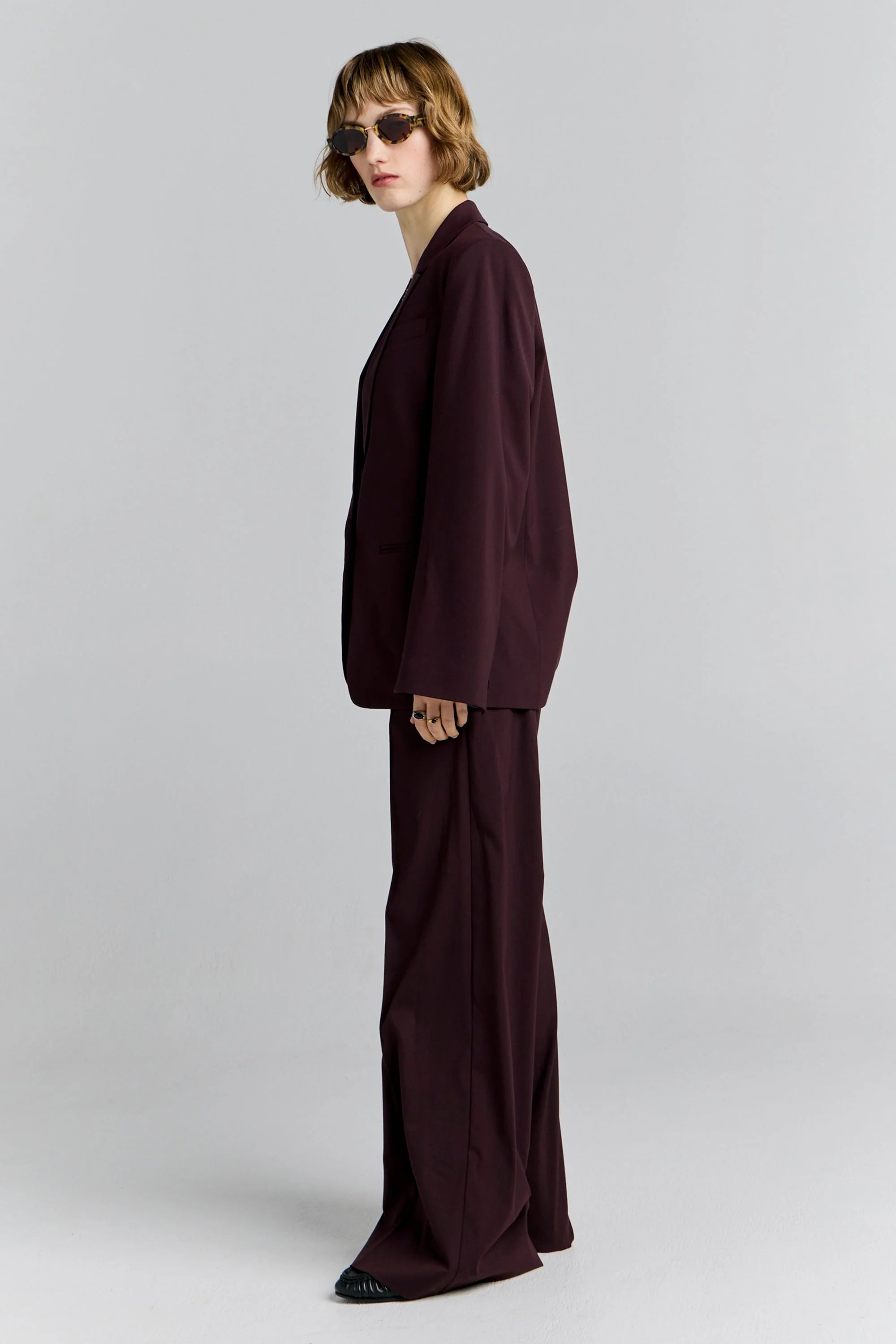 Karen Walker Frontier Jacket // Plum