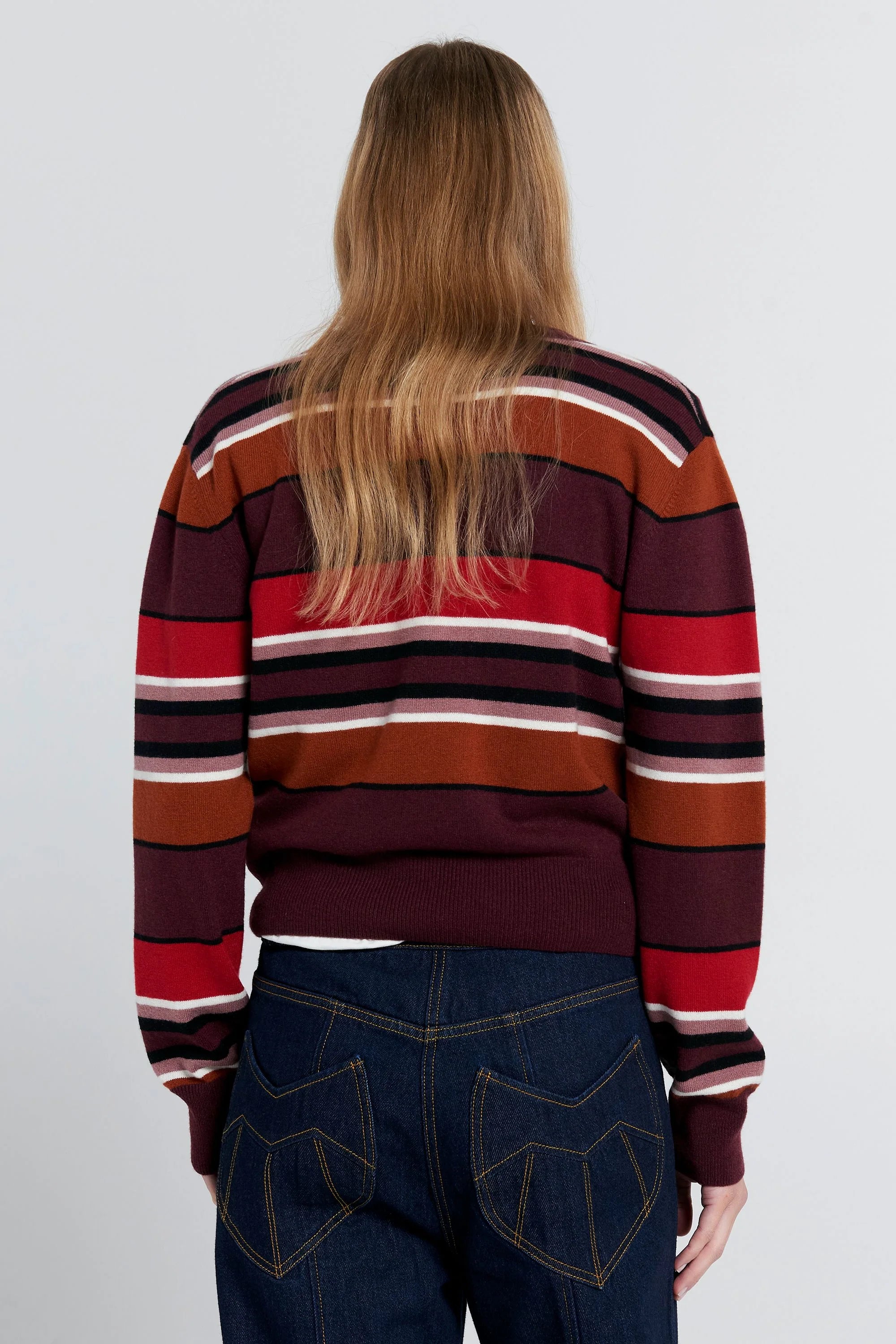 Karen Walker Colette Sweater // Poppy Stripe
