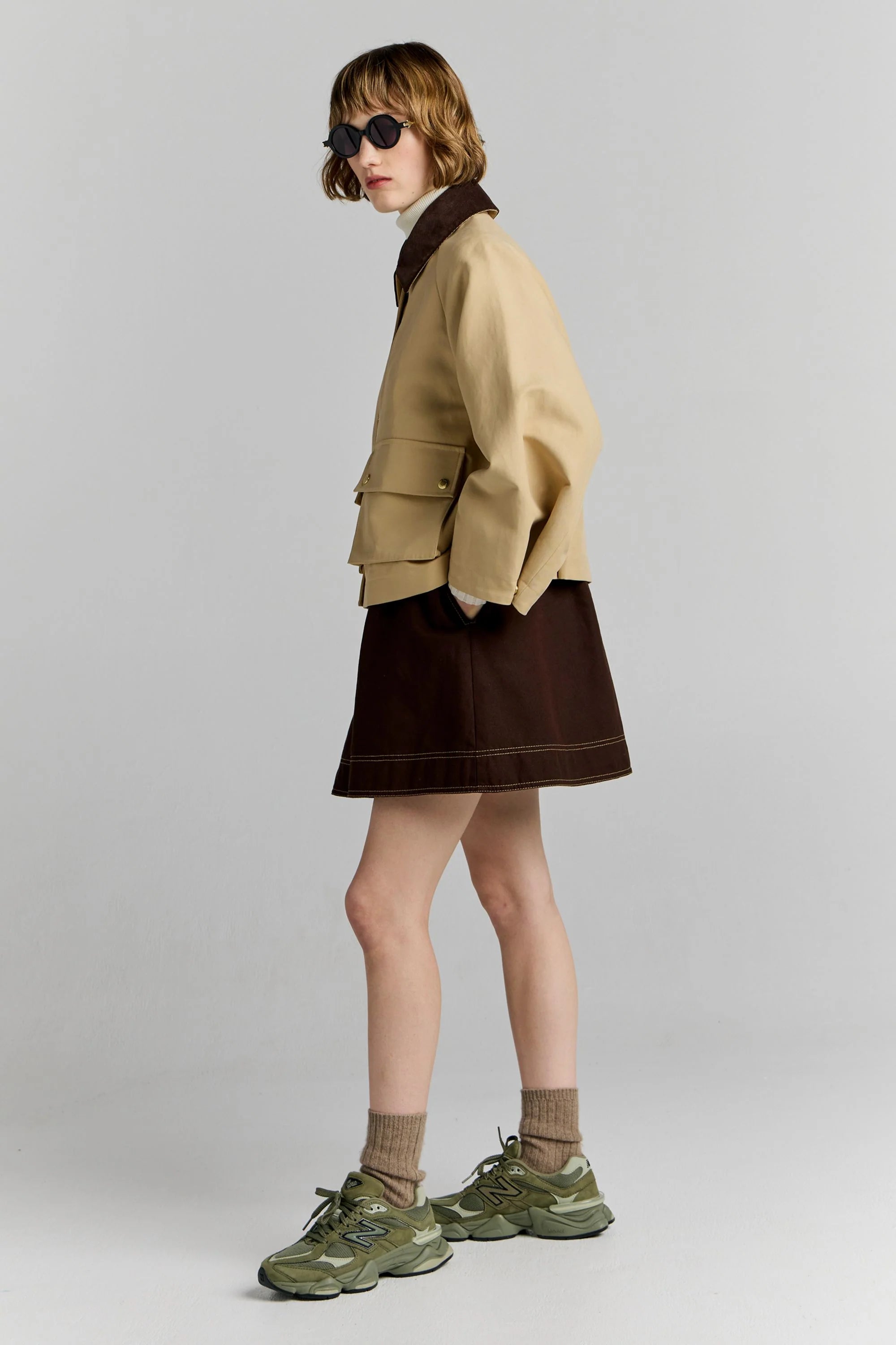 Karen Walker Chore Jacket // Tan