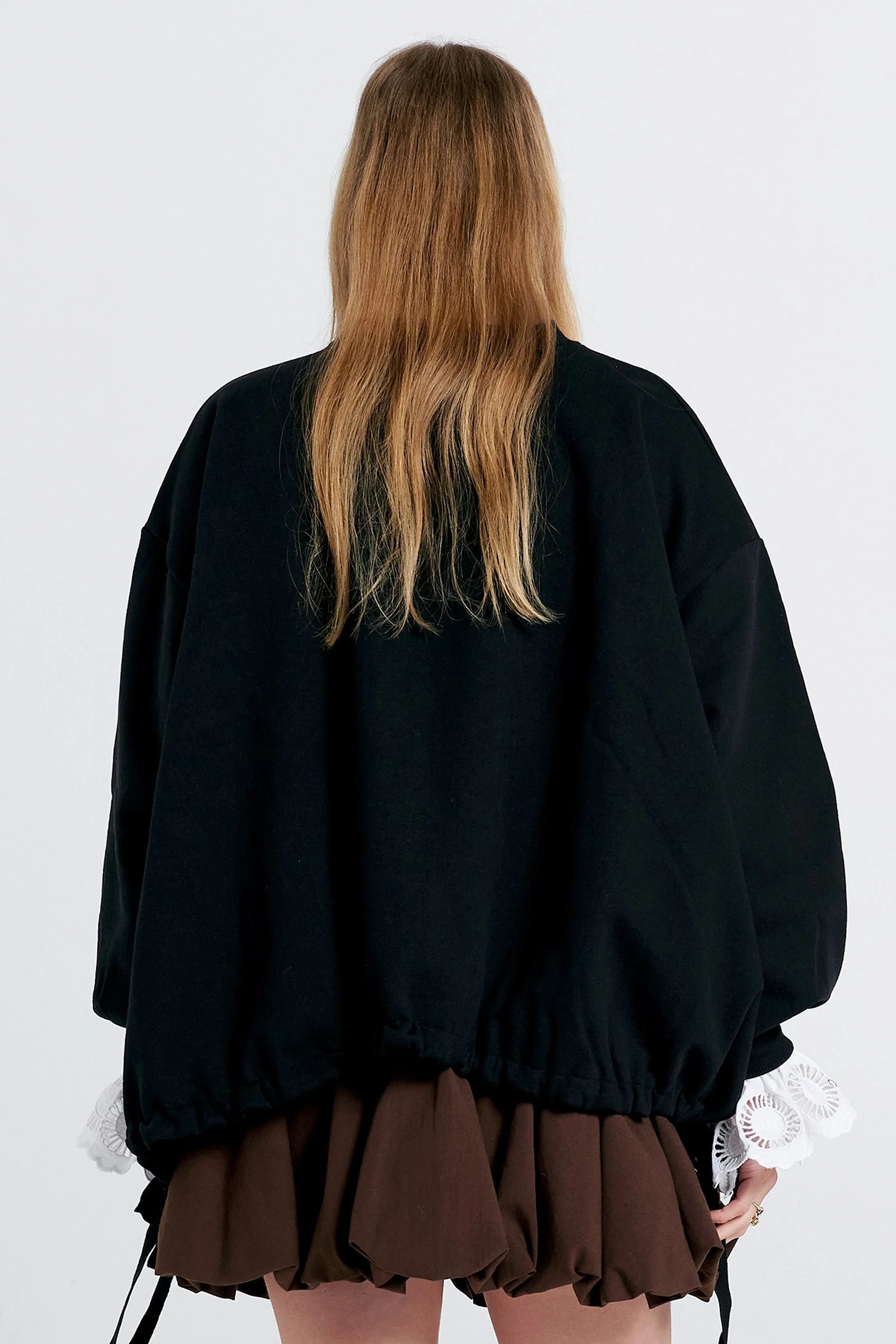 Karen Walker Fraternity Sweatshirt // Black