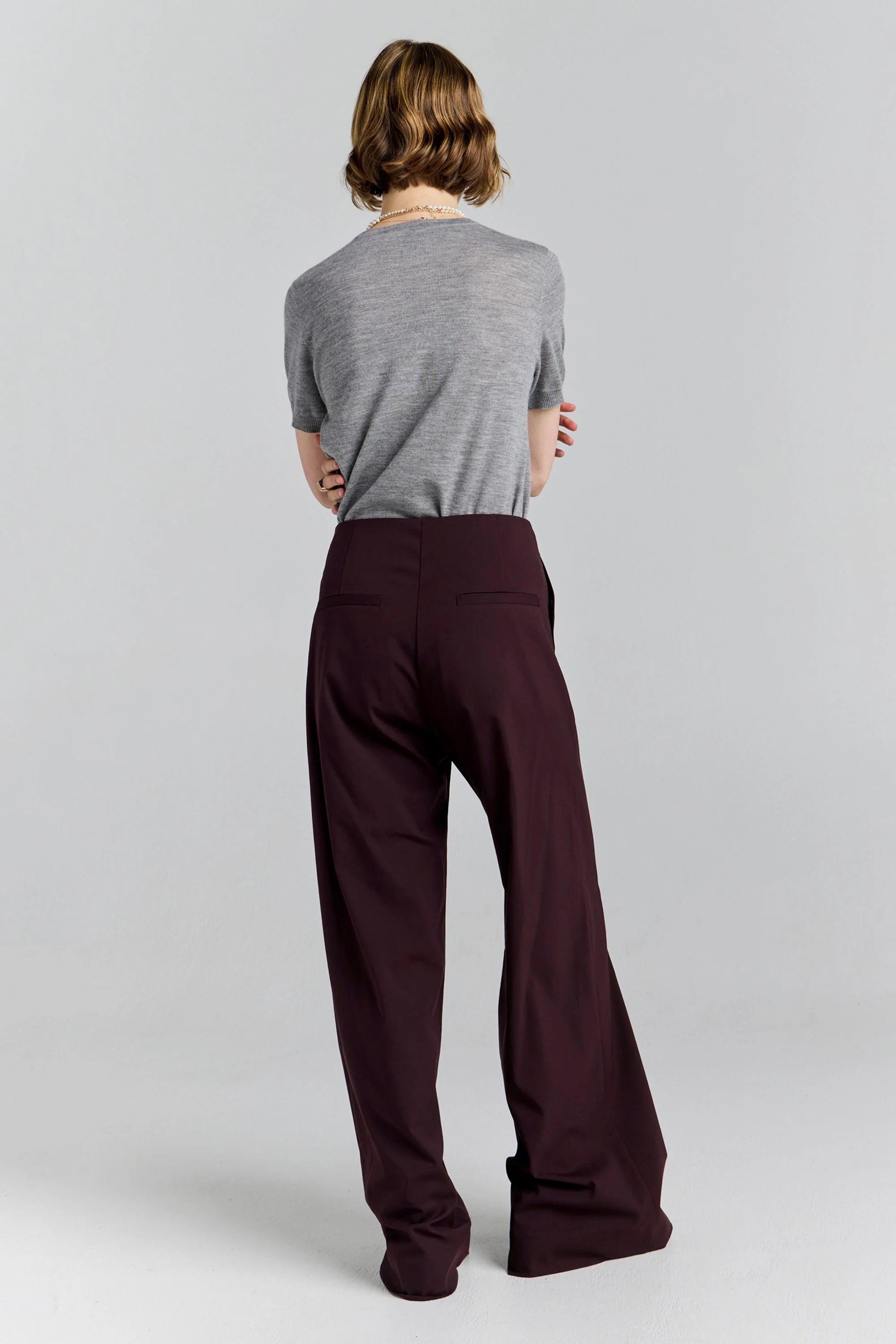 Karen Walker Vestige Trousers // Plum Suiting