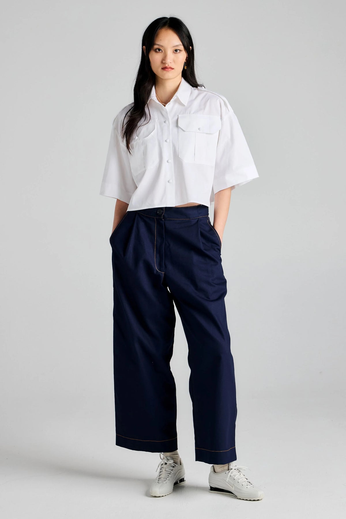 Karen Walker Avante Pants // Navy