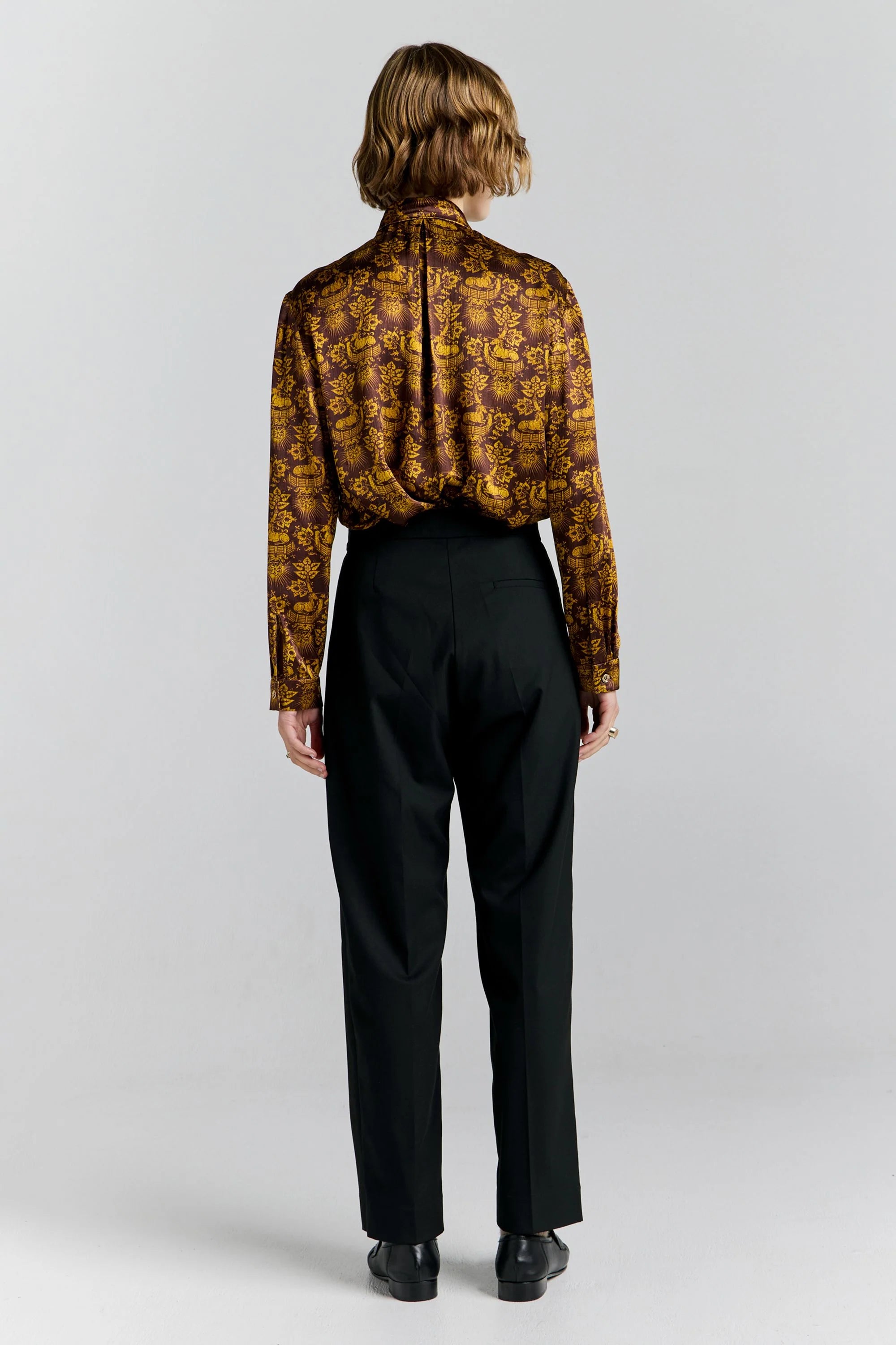 Karen Walker Dark Matters Trousers // Black Suiting