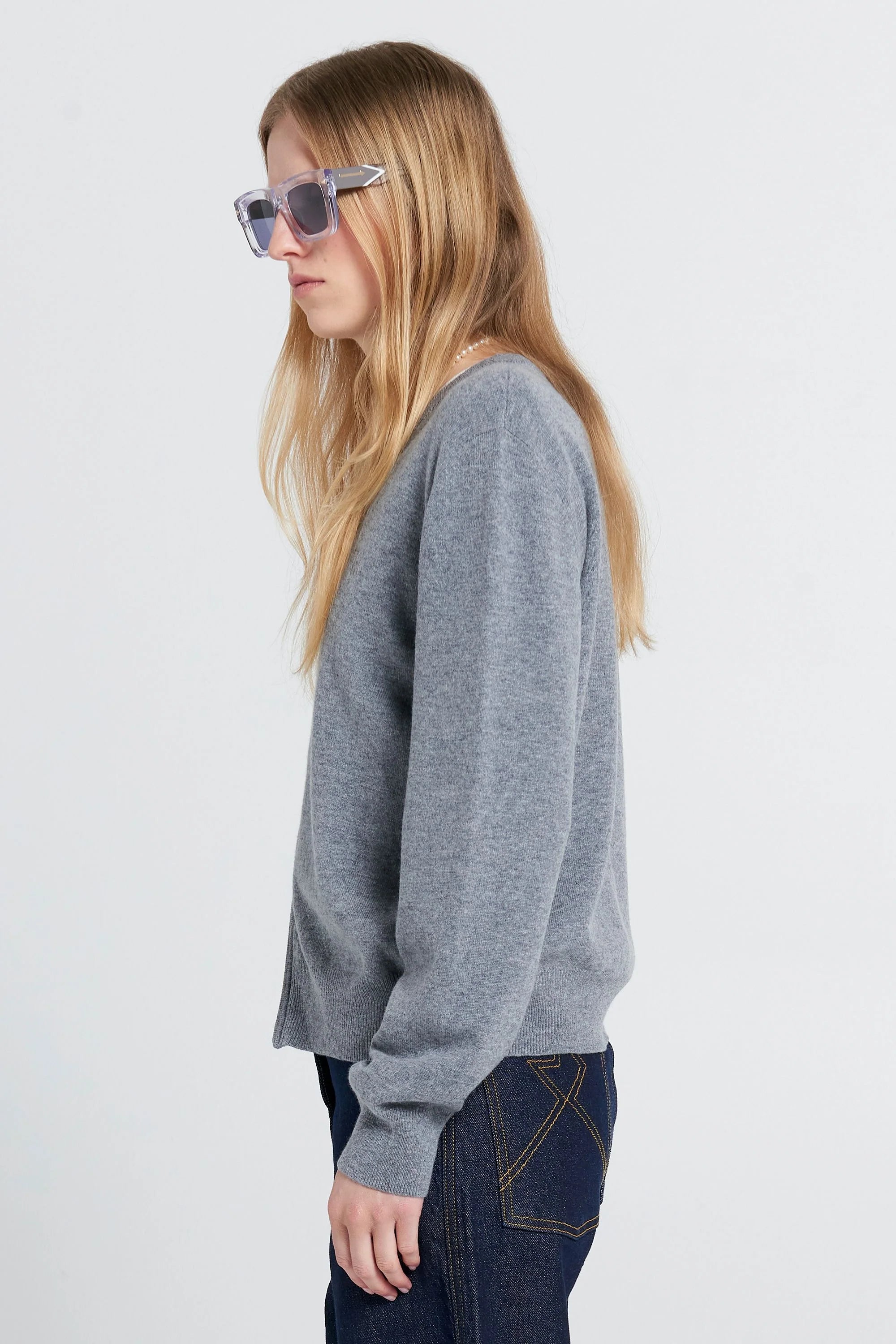 Karen Walker Elodie Cardigan // Grey