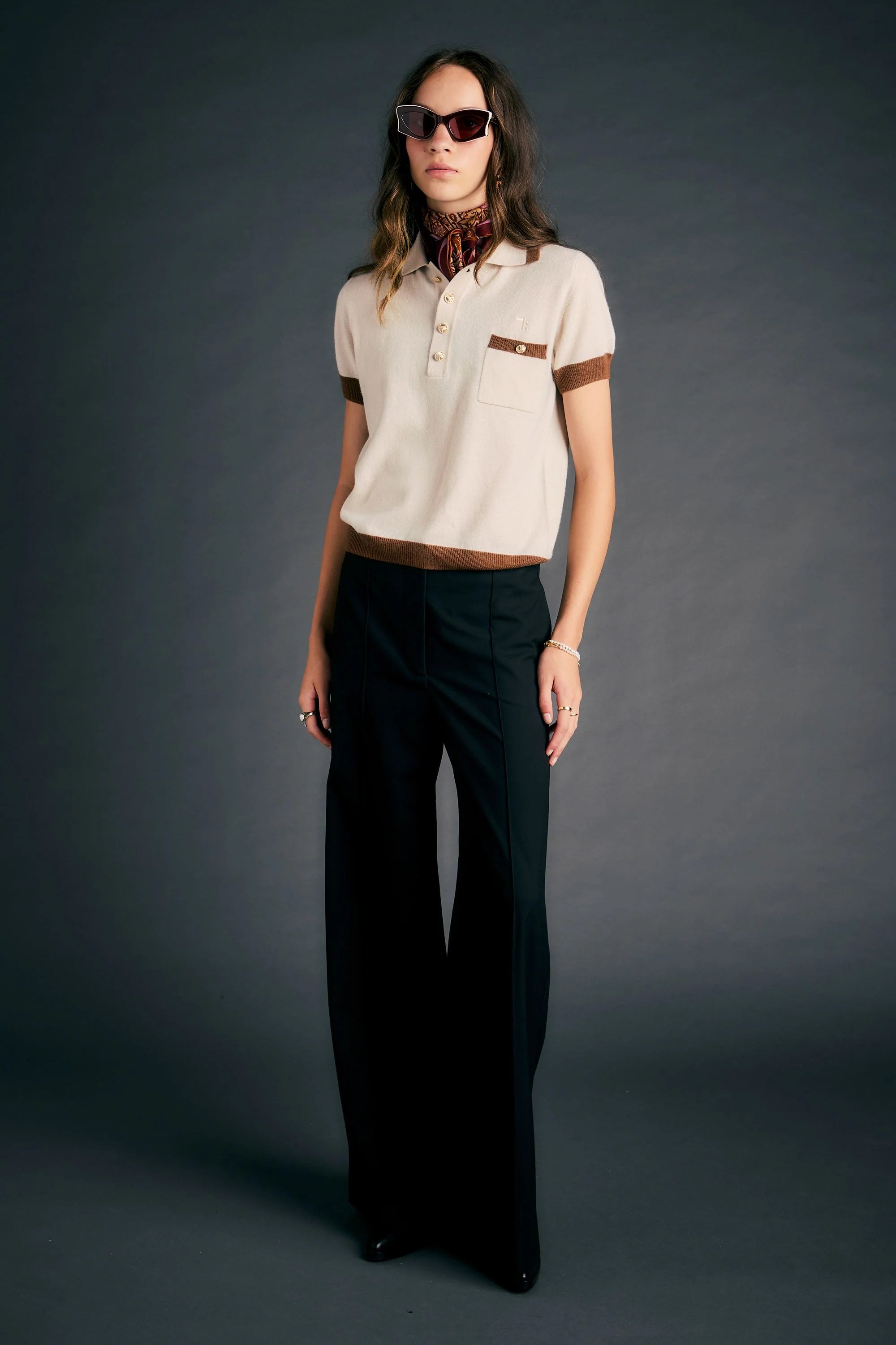 Karen Walker Vestige Trousers // Black Suiting
