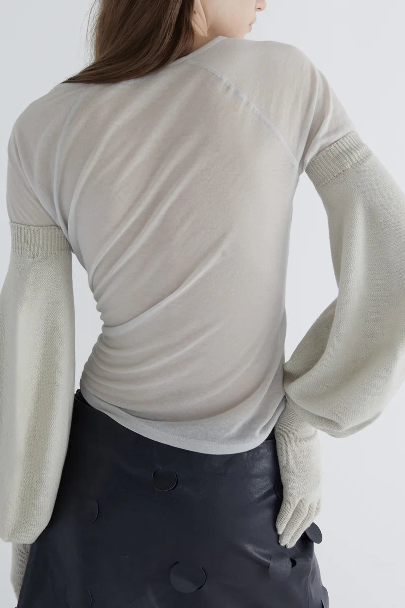 Paloma Wool Flake Gloves // Off-White