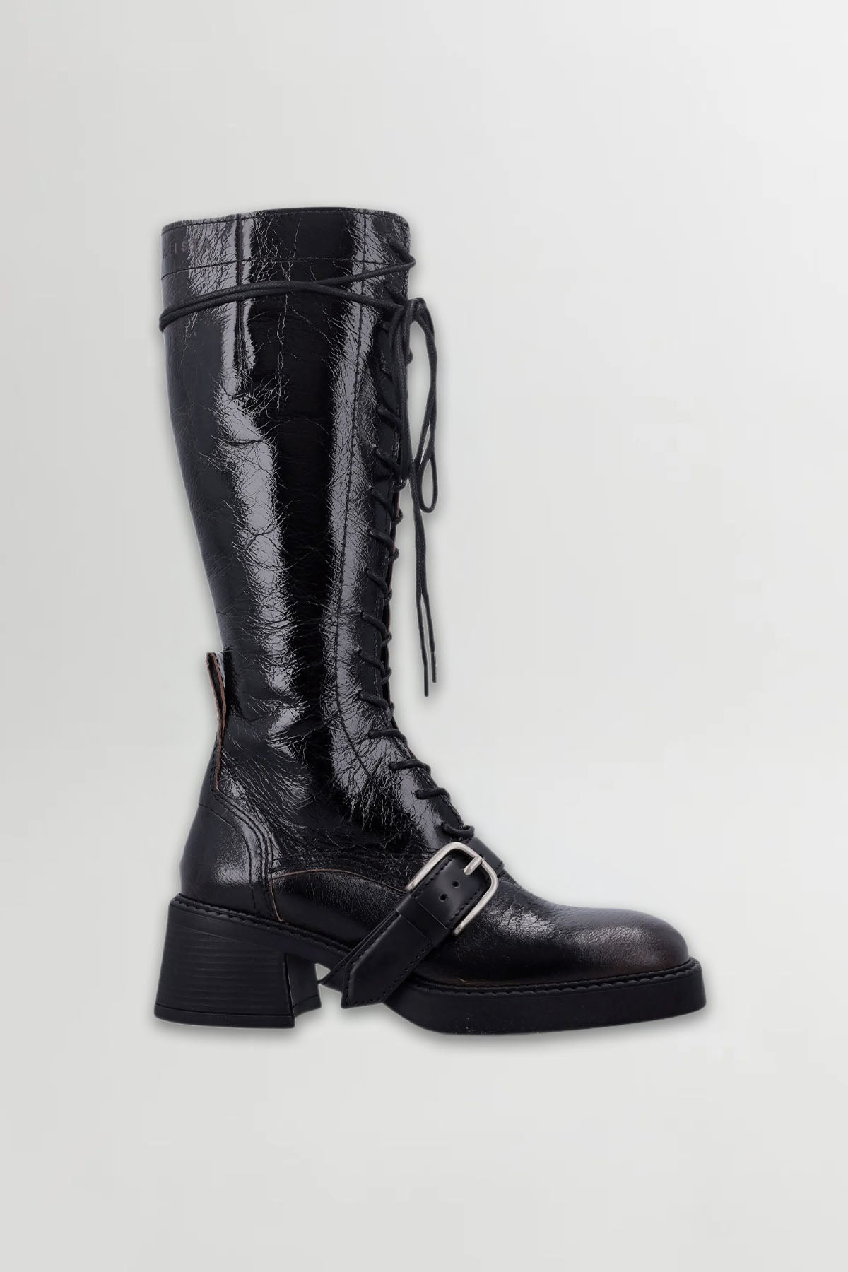 Miista Iwona Lace Tall Boots // Black