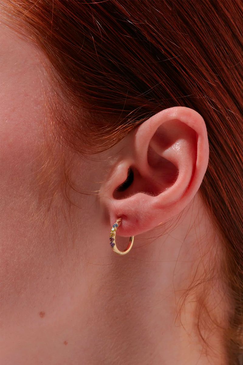 Karen Walker Miniaturist Earrings // Gold