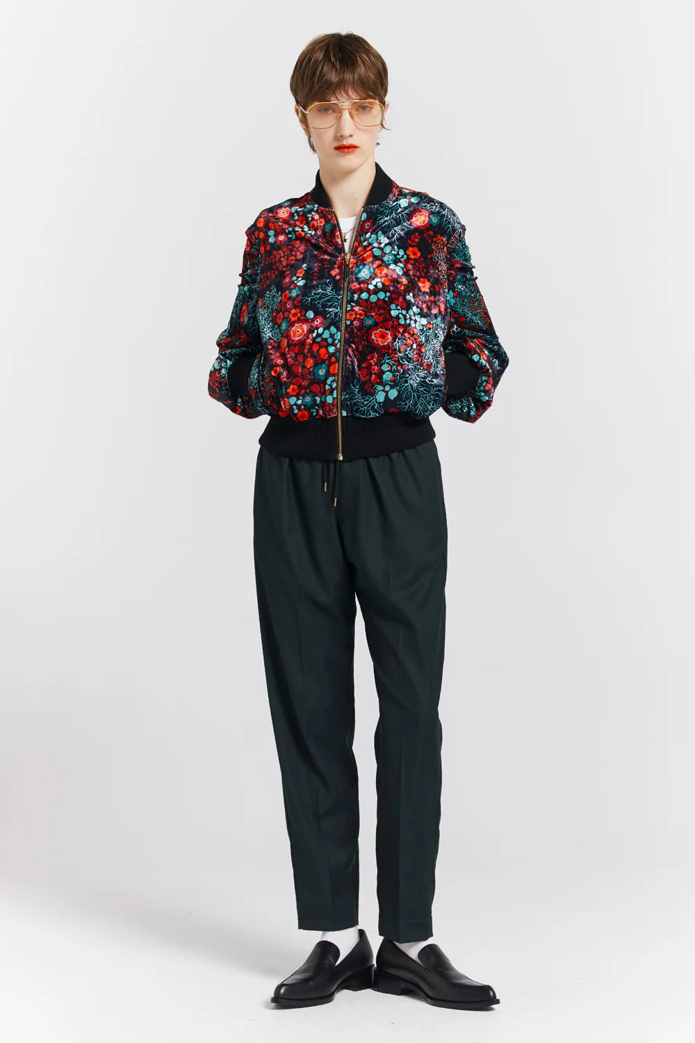 Karen Walker Nico Trousers // Dark Green