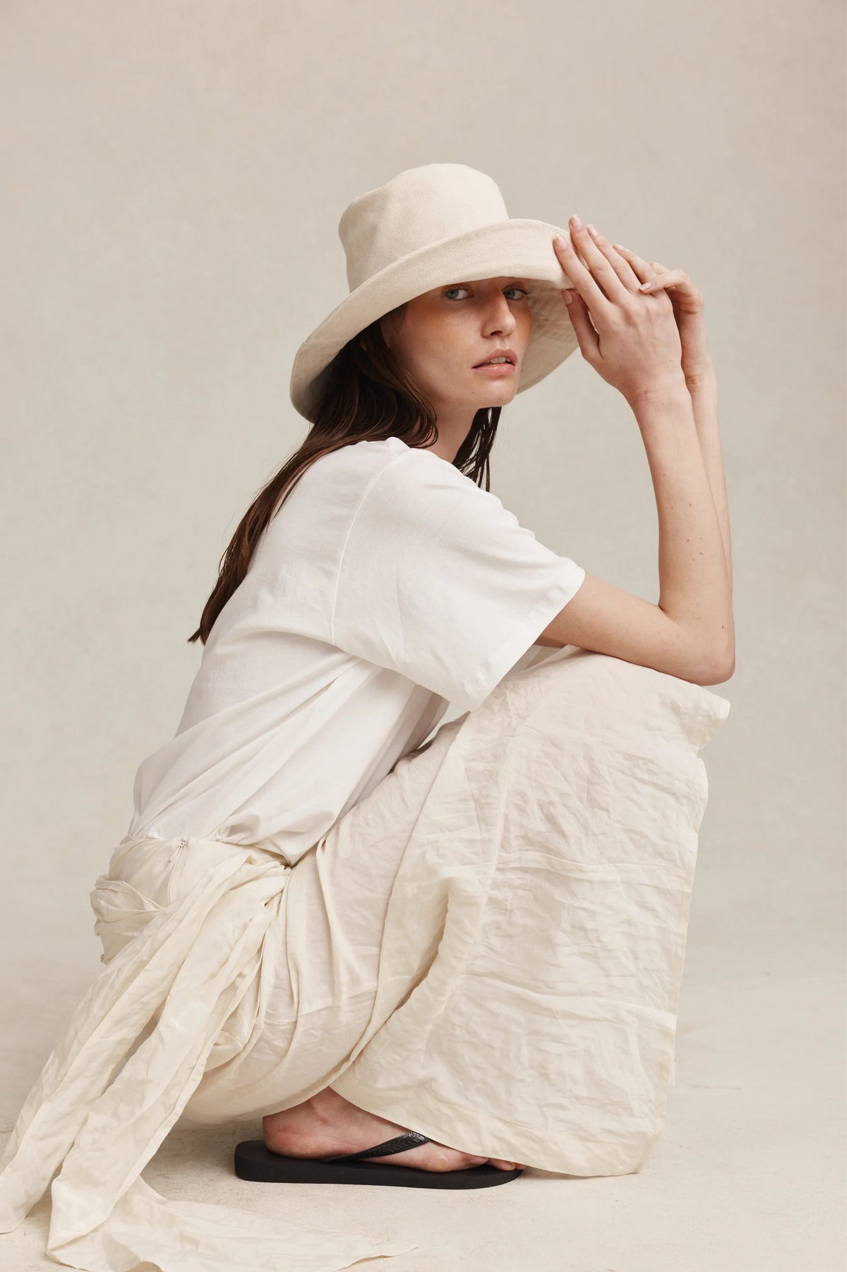 Marle Nonna Hat S26 // Ivory