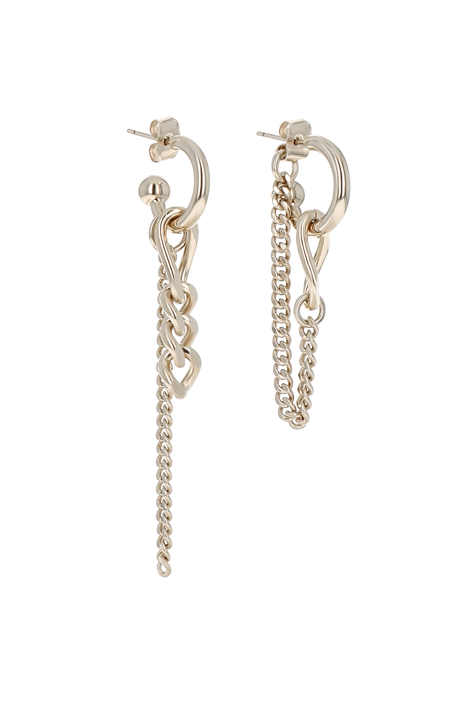 Justine Clenquet Tiko Earrings // Gold