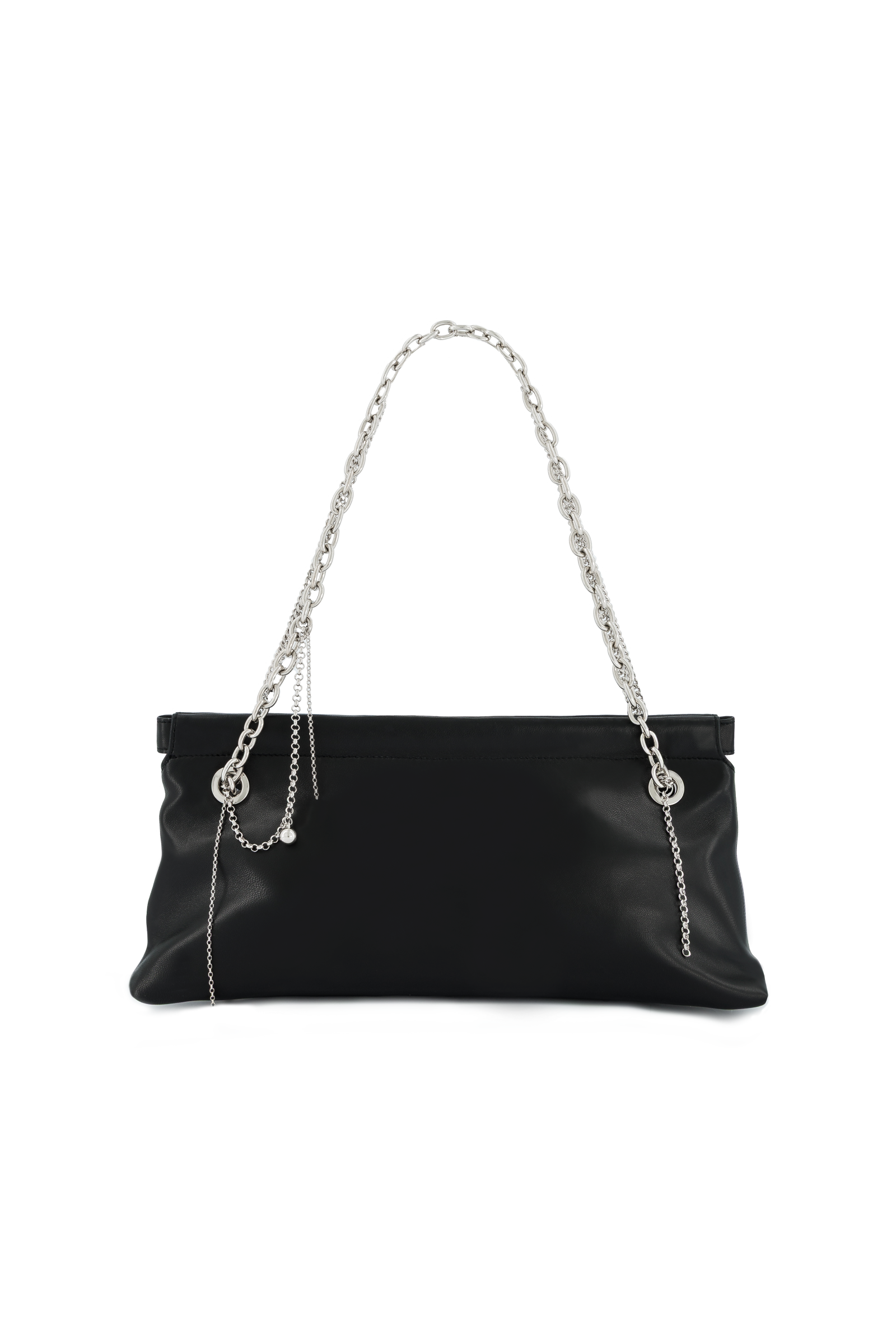 Justine Clenquet Flor Chain Bag // Black