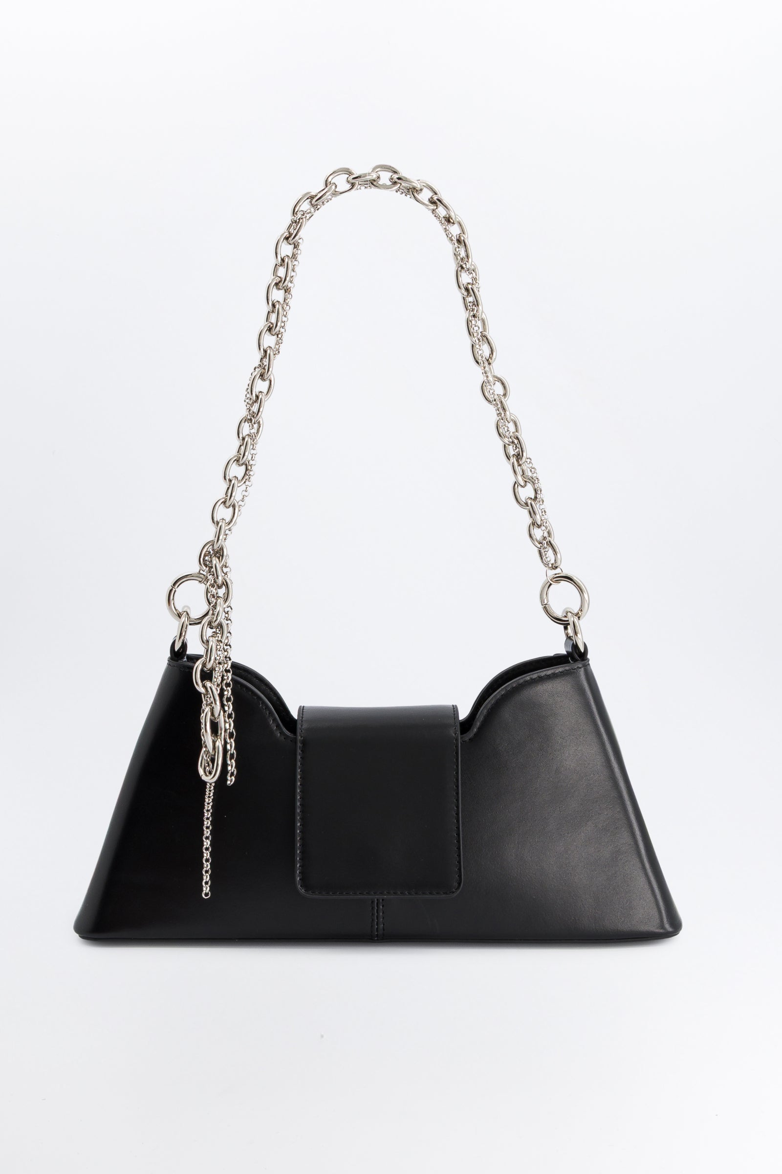Justine Clenquet Marla Evening Bag // Black Chain