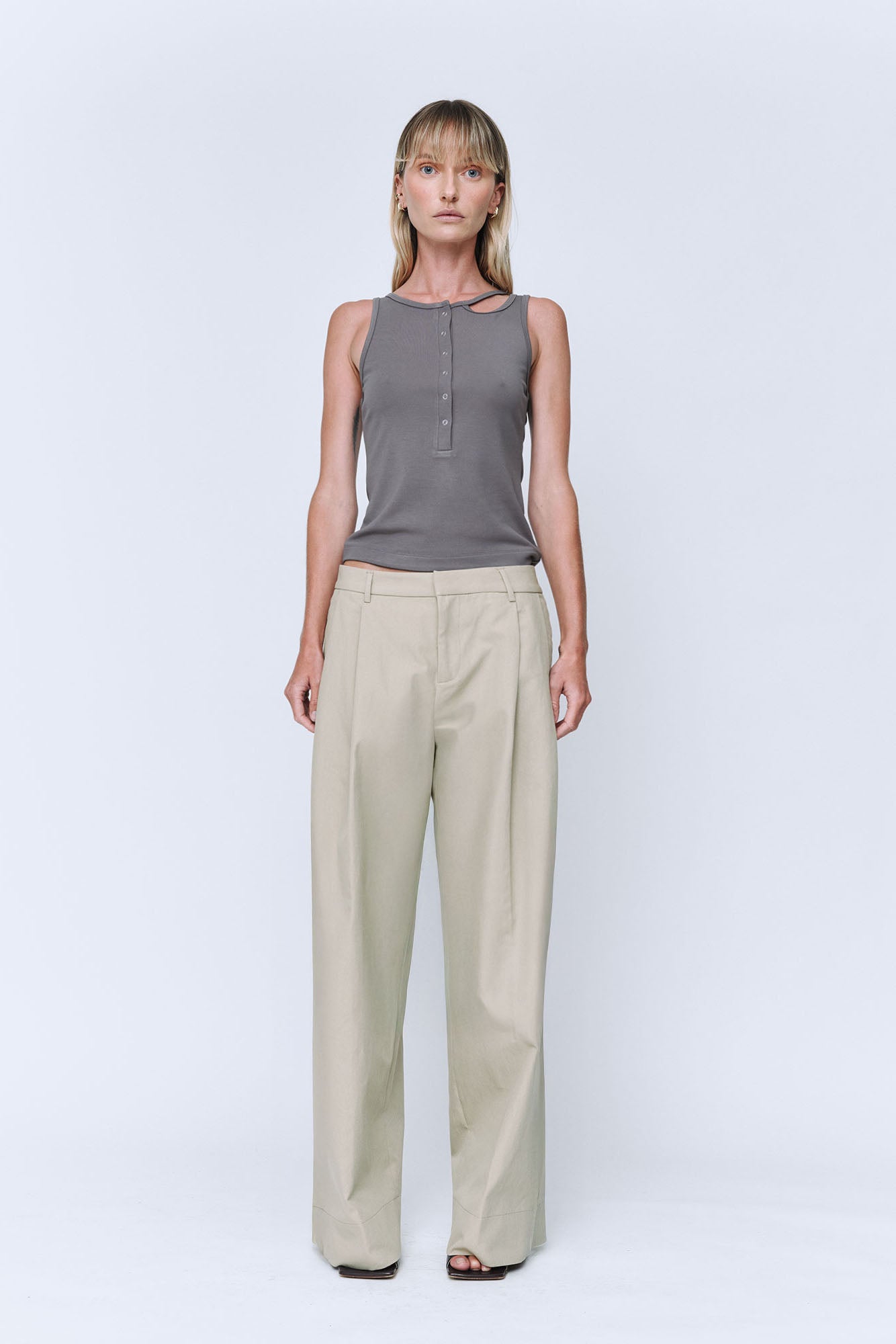Wynn Hamlyn Charlie Trouser // Taupe