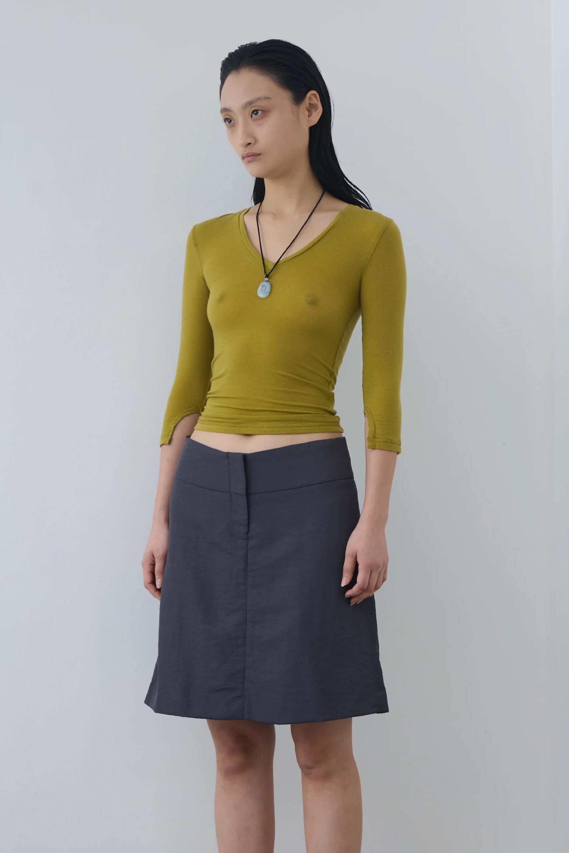 PV Refract Skirt // Slate