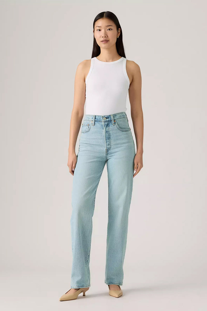 Levi's Ribcage Full Length // Blasted Stone Clean
