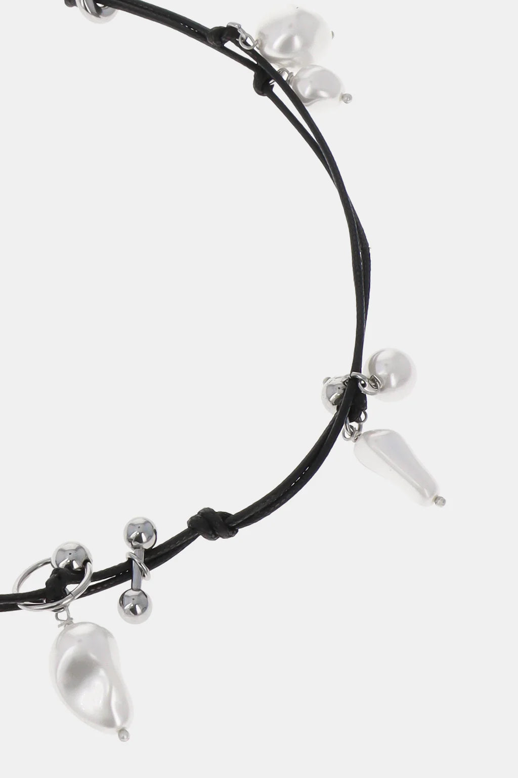 Justine Clenquet Stella Necklace // Black