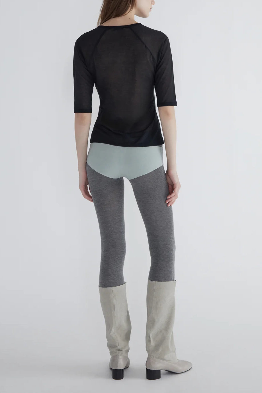 Paloma Wool Victoria Canvas Boots // Beige