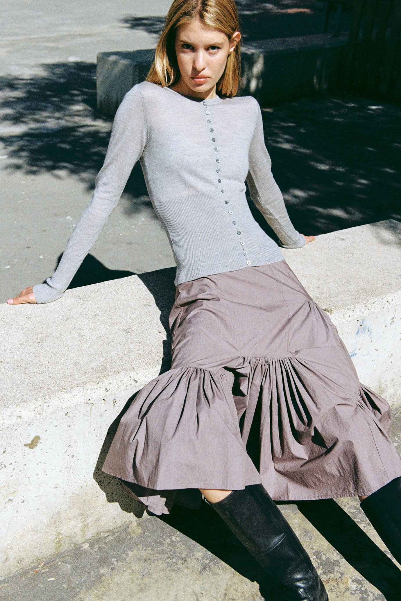 Muse Lis Cardigan // Grey