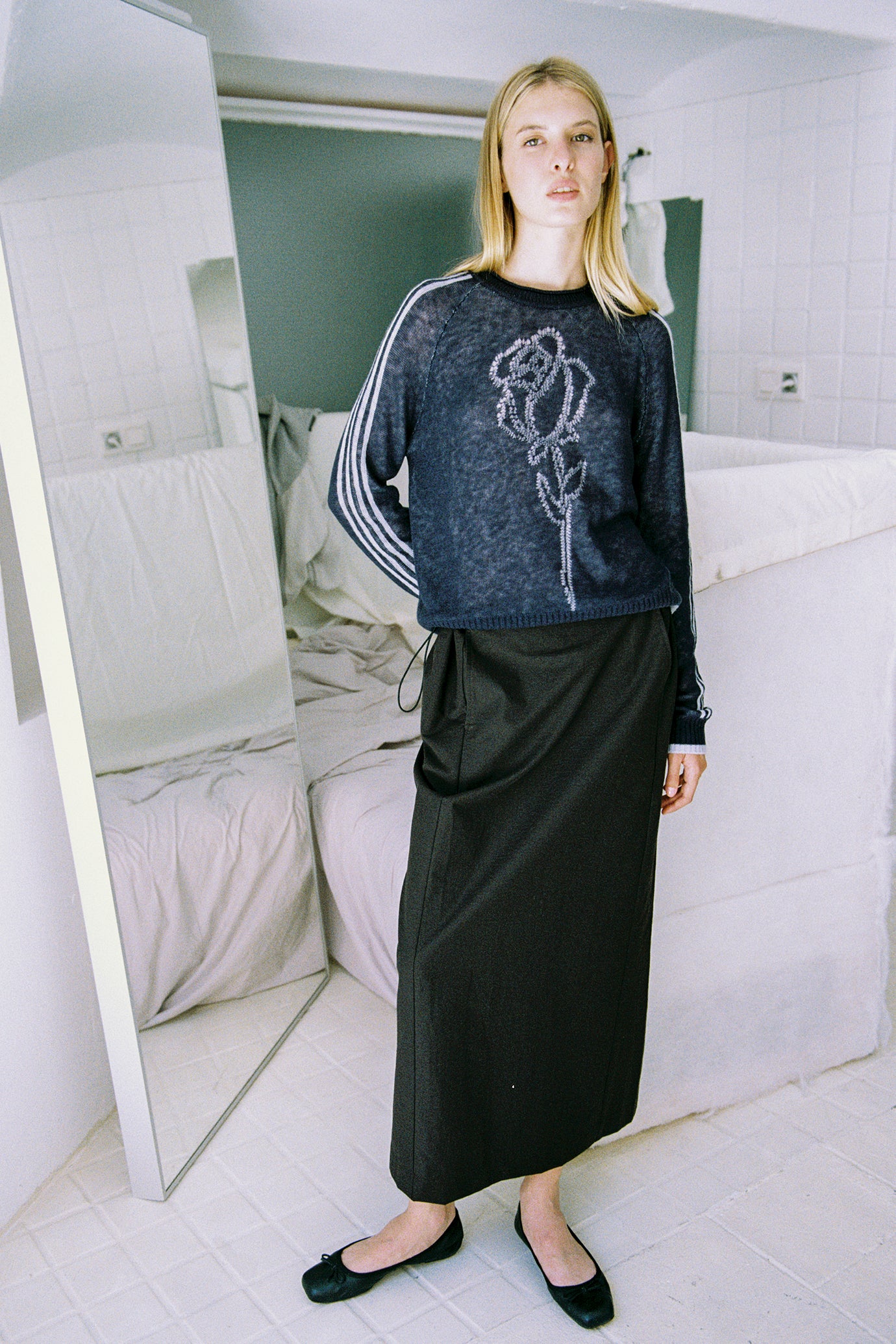 Muse Echo Skirt // Black