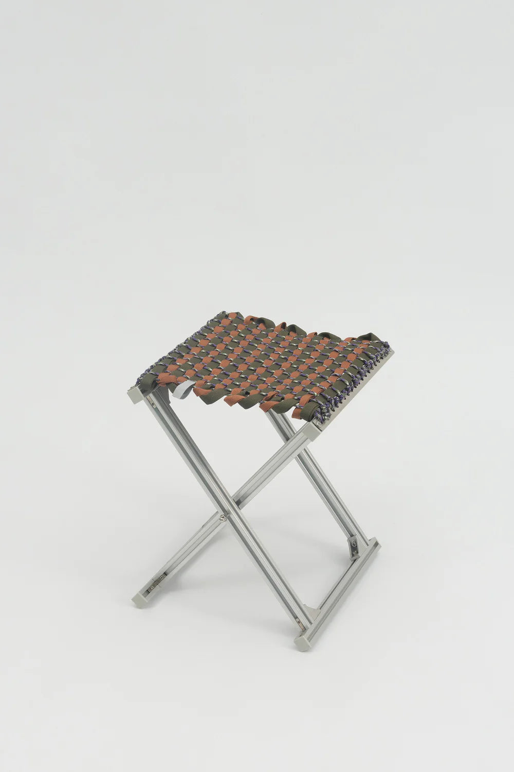 Tanchen Mazha Stool //  Chestnut & Forest