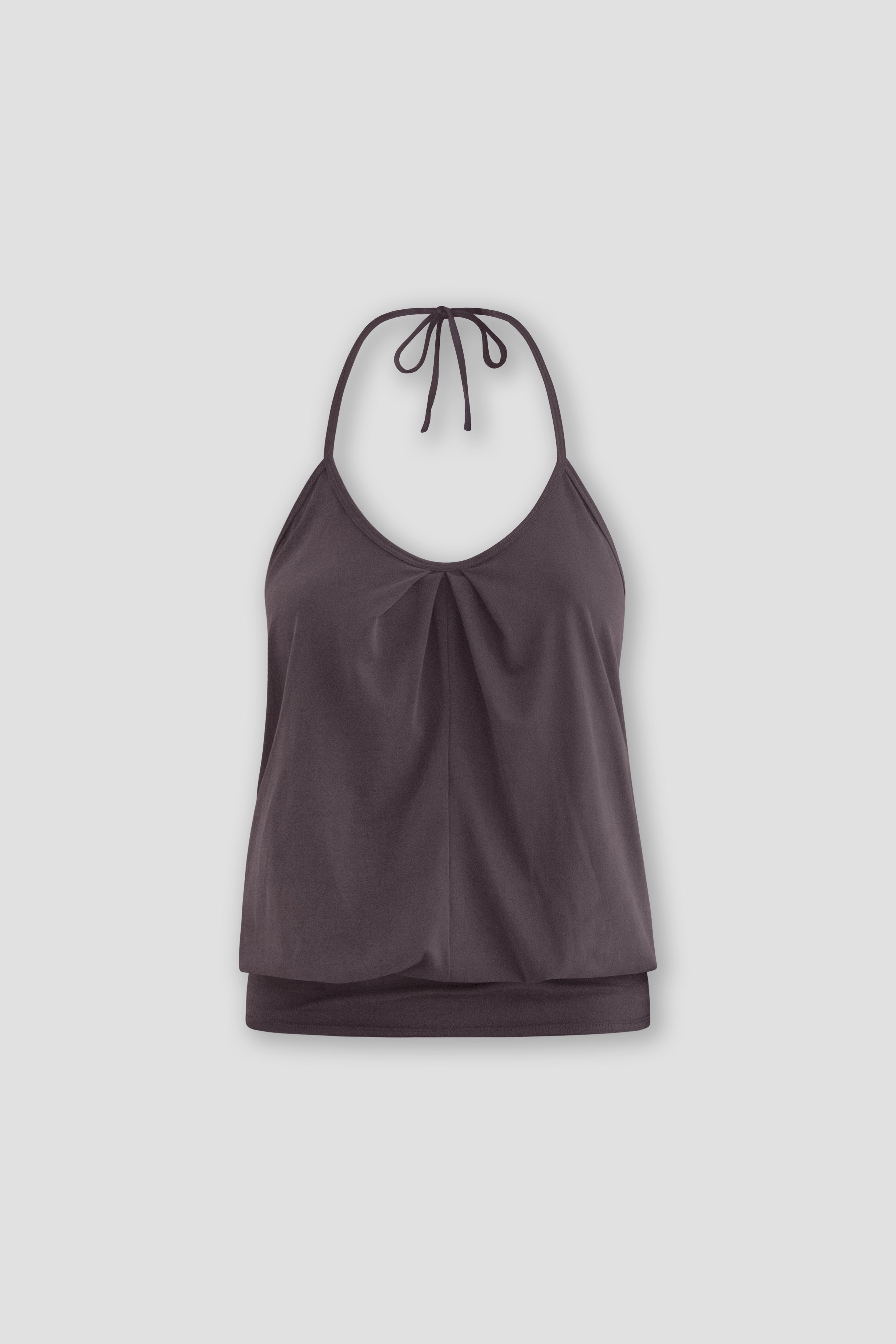Belle Anna Coin Top // Taupe