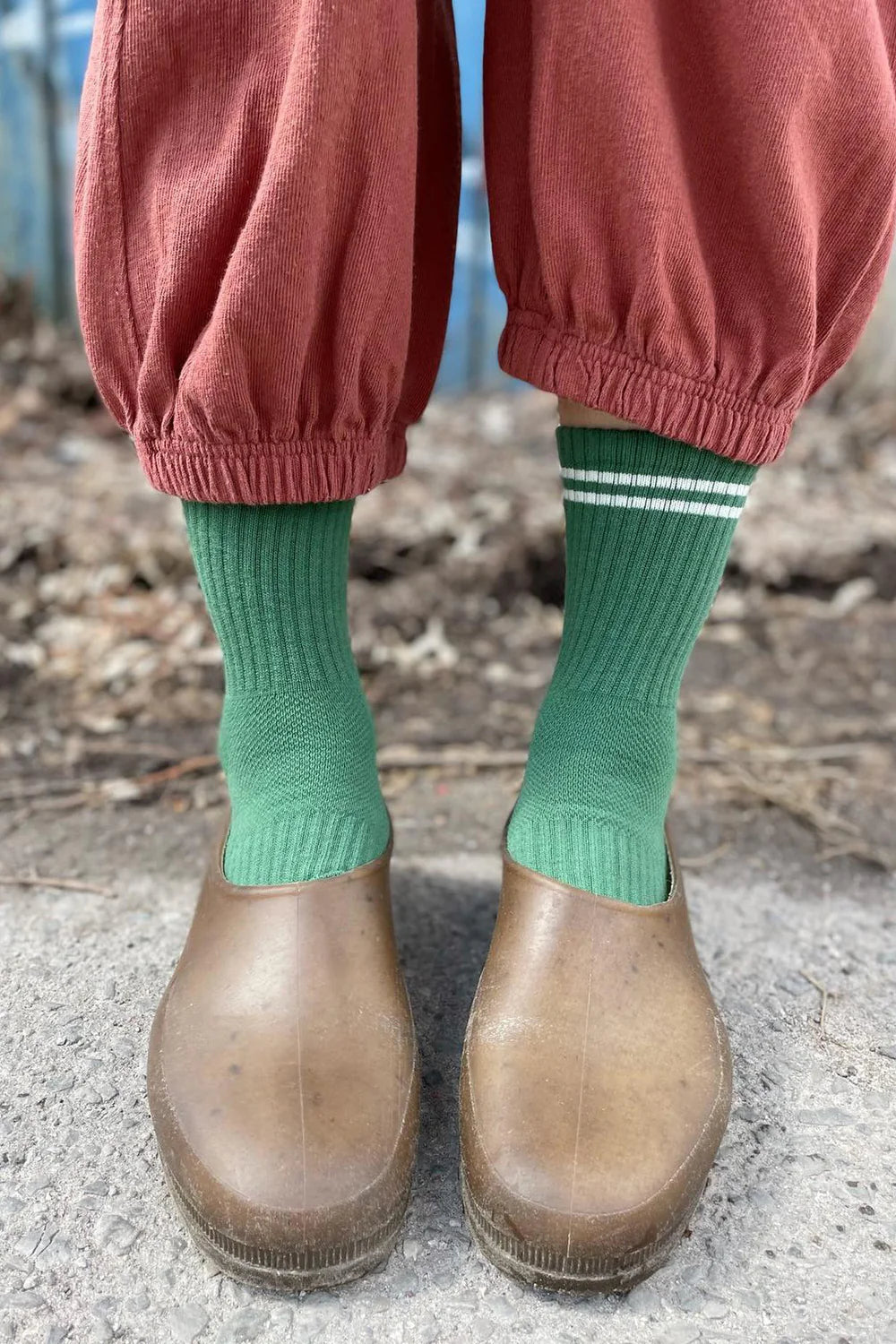 Le Bon Shoppe Boyfriend Socks // Moss