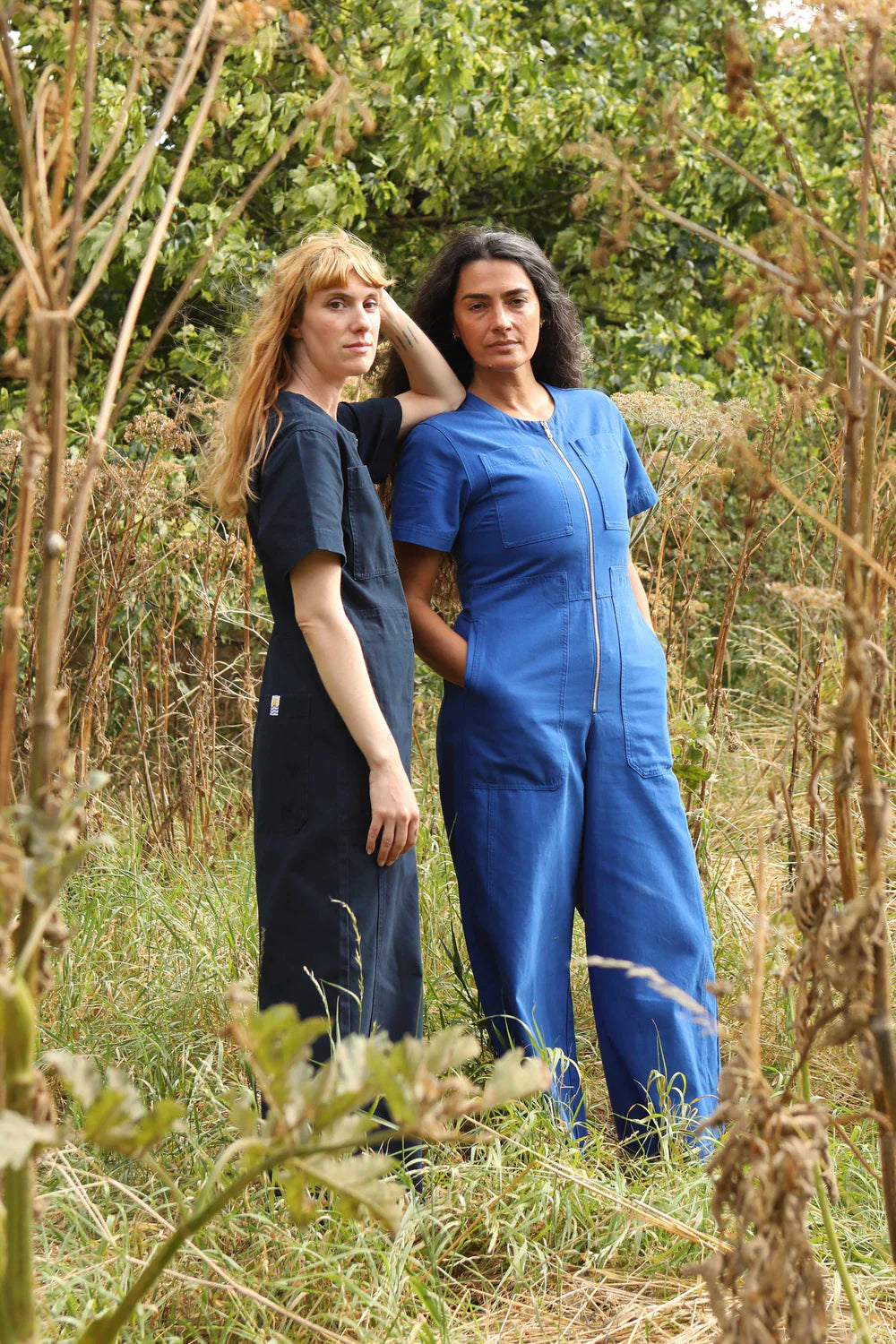 L.F. Markey Felix Boilersuit // Cobalt