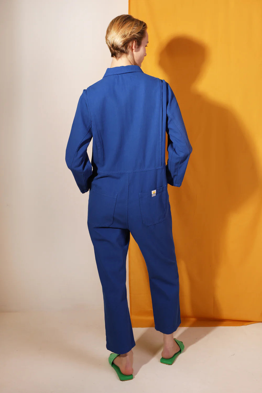 L.F. Markey Dominic Boilersuit // Cobalt Blue