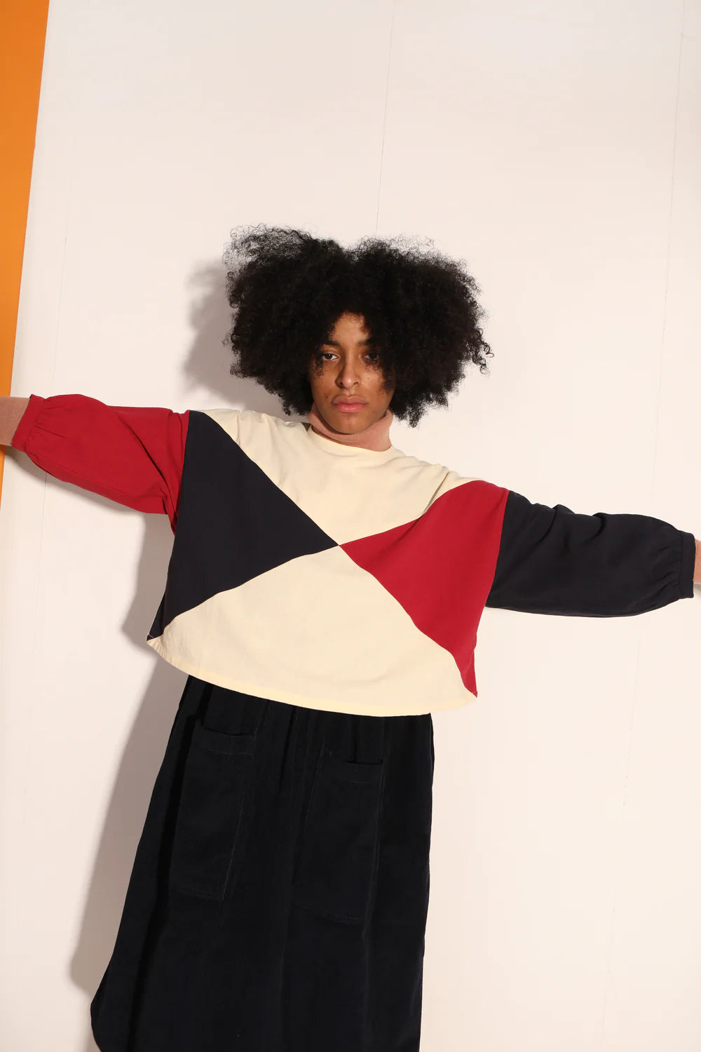 L.F. Markey Alto Top // Ecru Patchwork