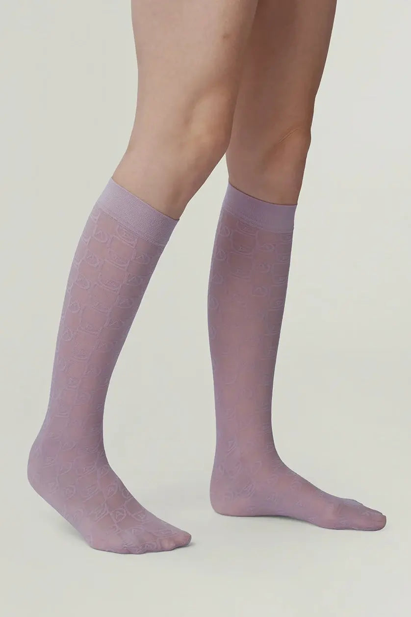 Dal Original Knee Highs // Lilac