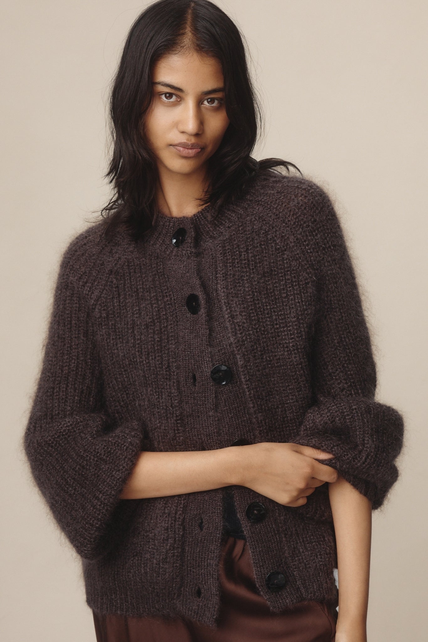 Marle Jasper Cardigan // Tapenade