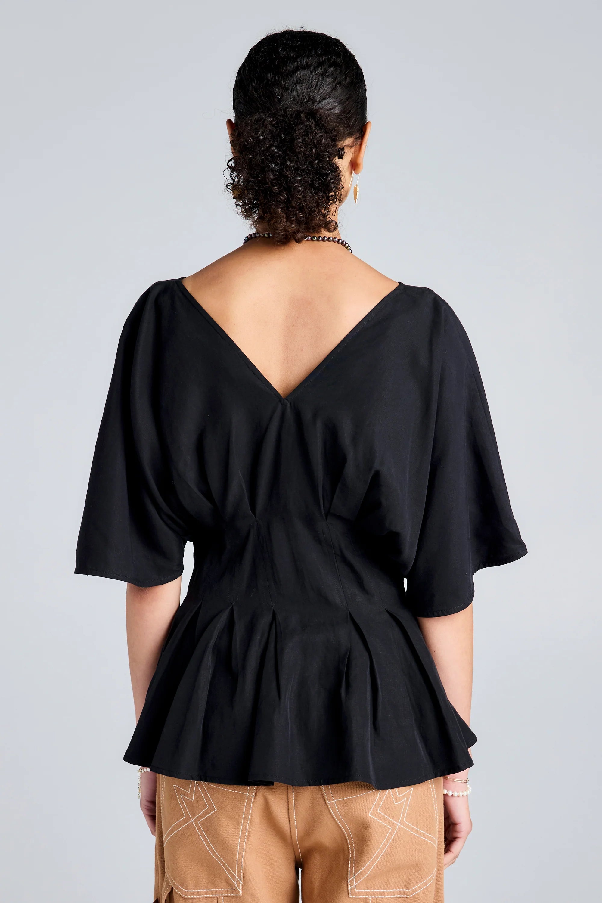 Karen Walker Florence Top // Black