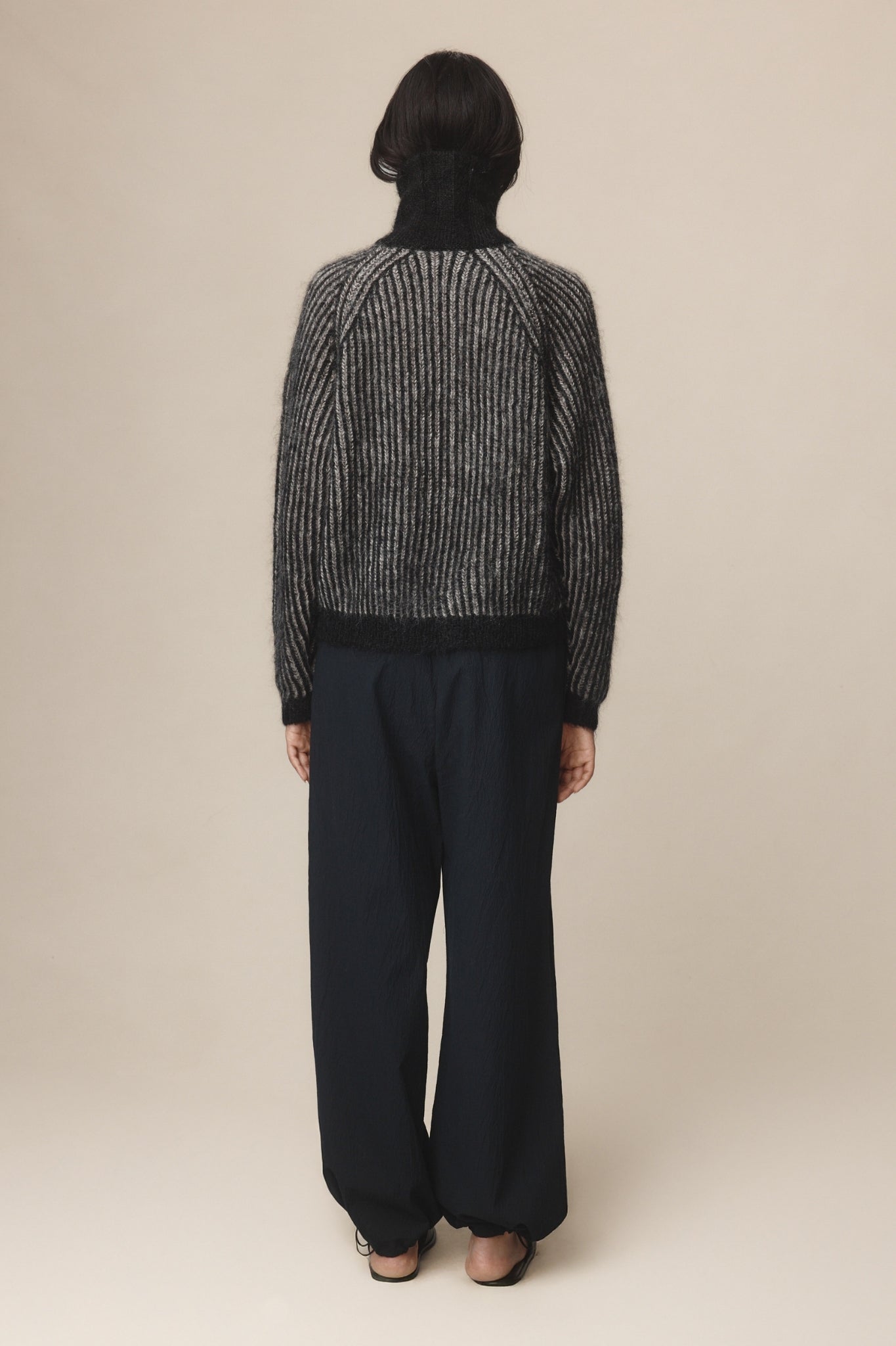 Marle Oscar Cardigan // Black, Latte