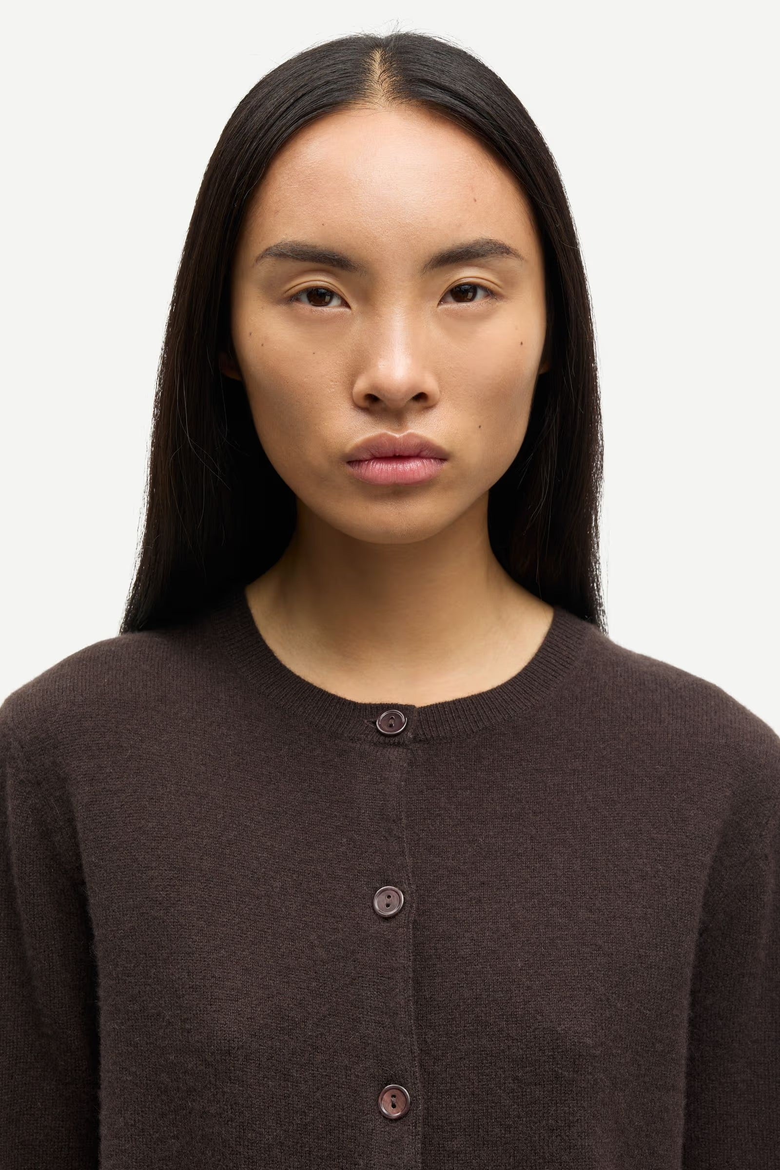 Samsøe Samsøe Saboston Cardigan // Chocolate
