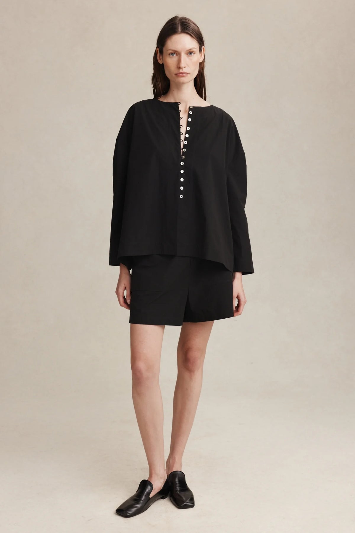 Marle Diya Shirt // Black